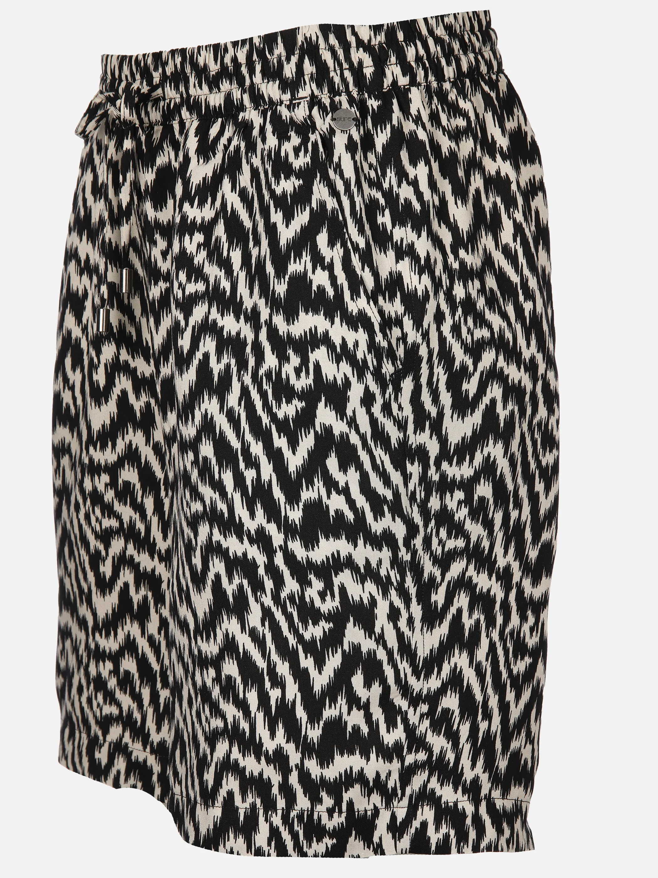 Sure Da-Shorts mit Print Schwarz 892525 BLURRYZEBR 3