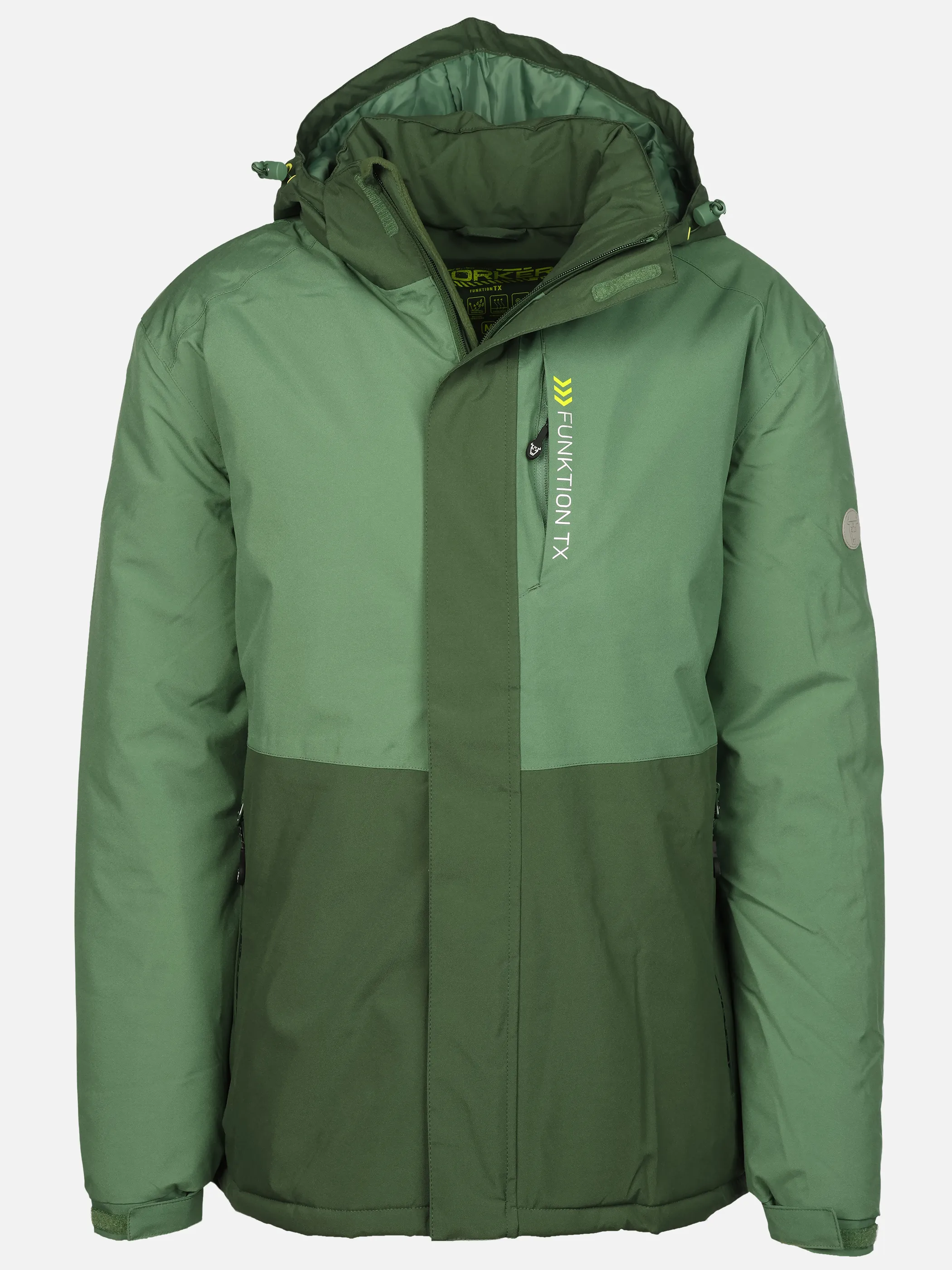 Worker He. Stadionjacke m. Taschenfunktion Grün 903707 GREEN 1