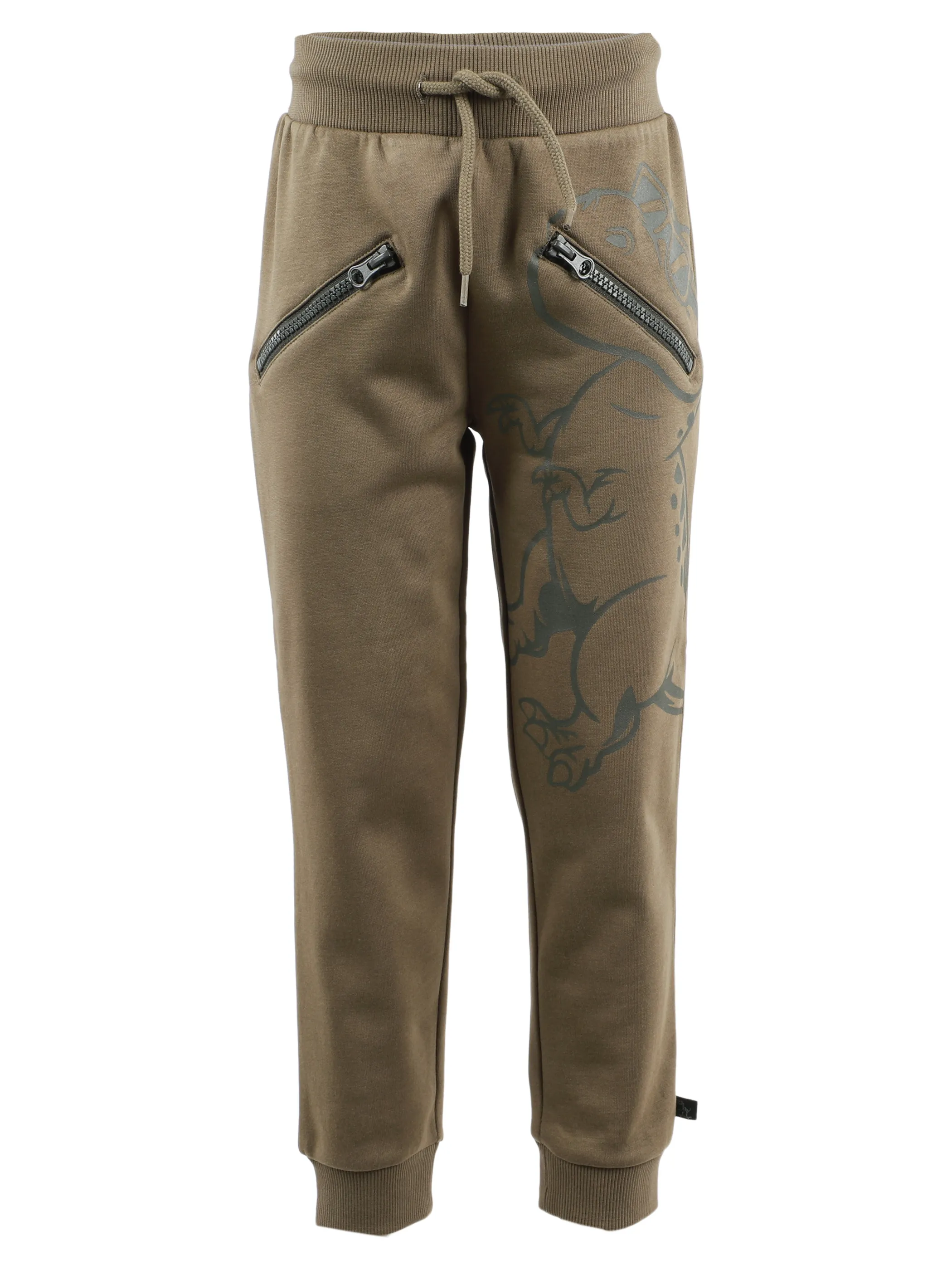 One Way KJ Joggpant mit Dinoprint in grün Grün 929751 SEA TURTLE 1