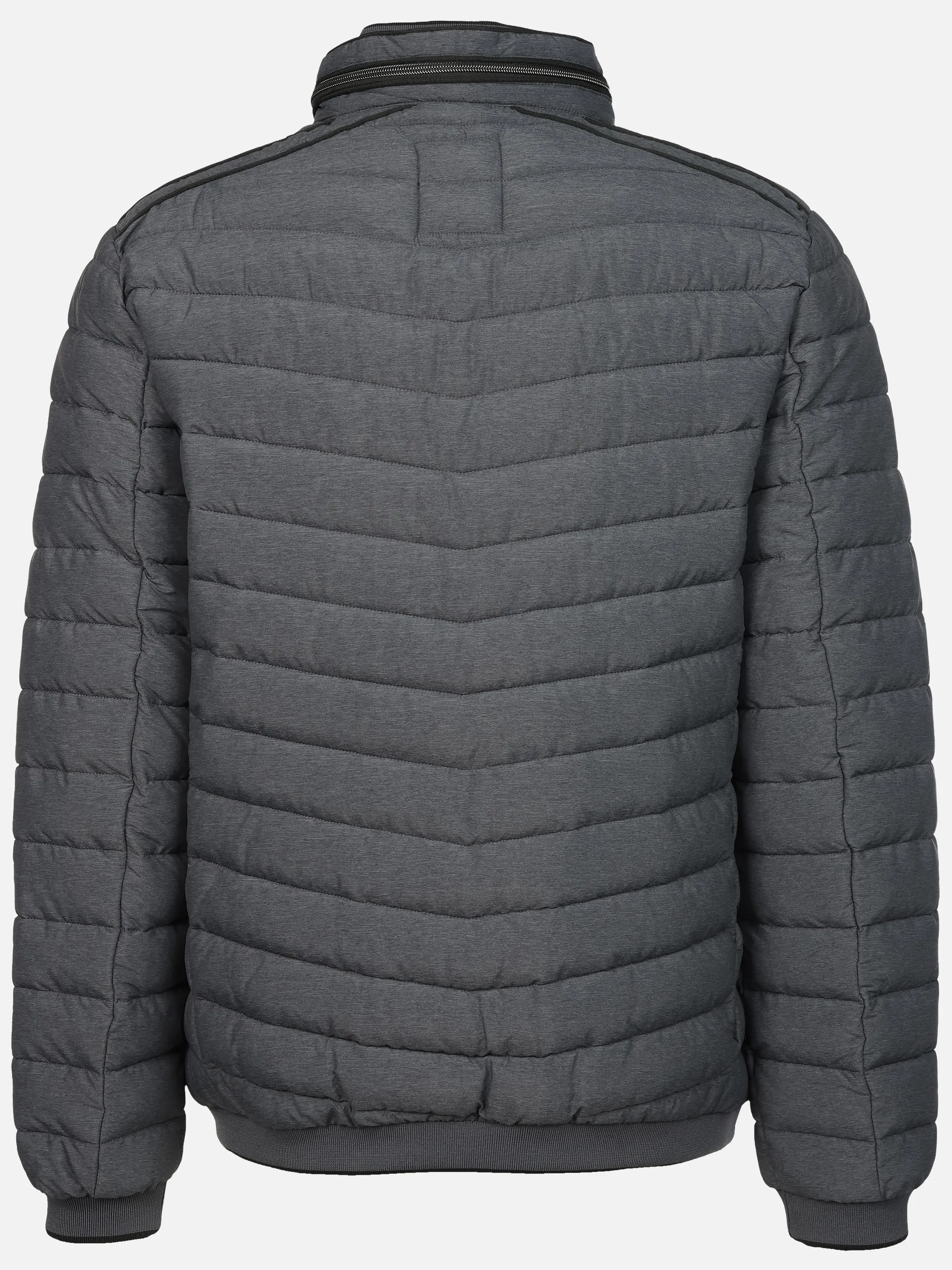 Jim Spencer He. Steppblouson melange scuba Grau 878837 GREY MEL 2