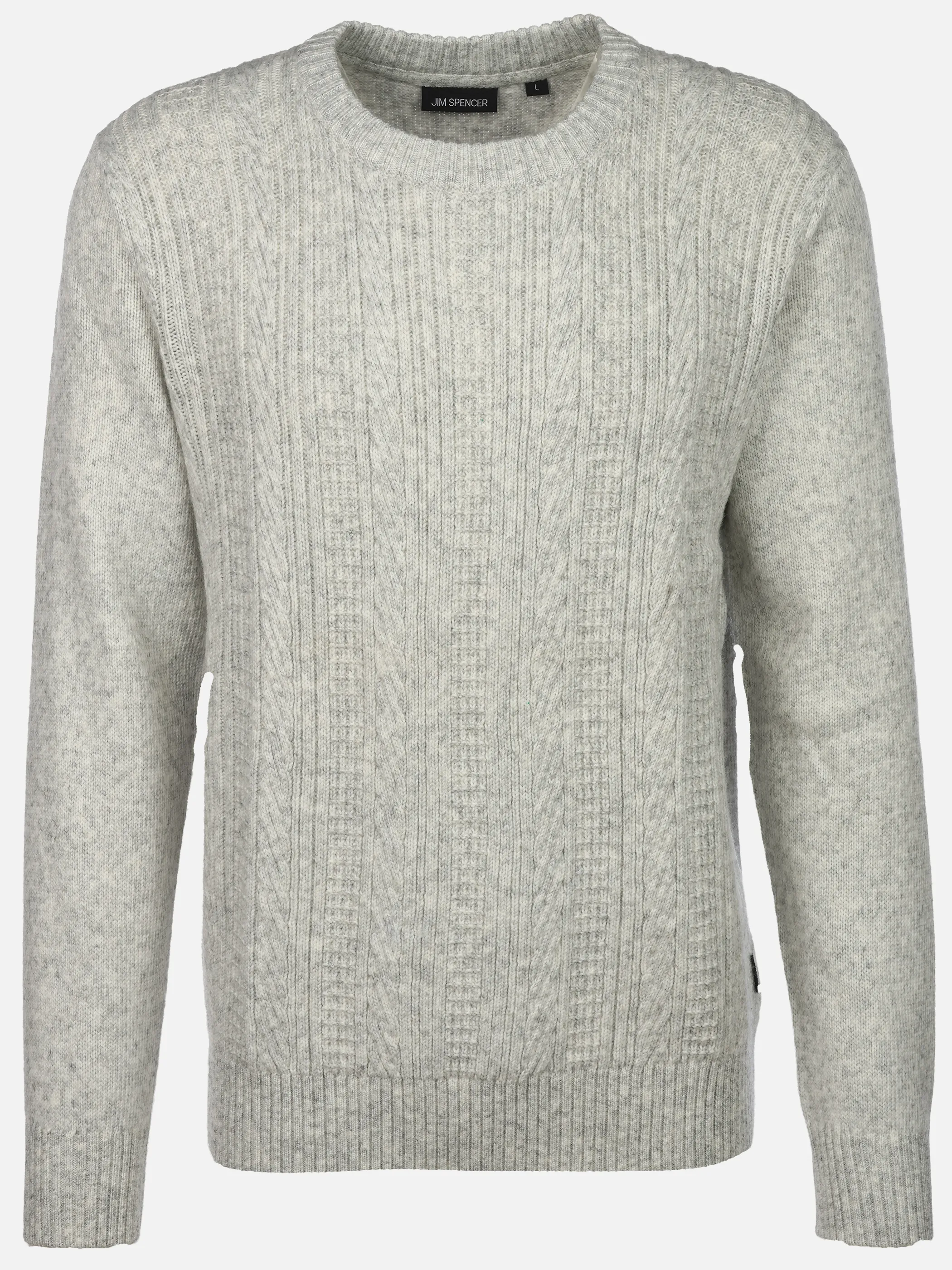 Jim Spencer He. Pullover Edelstrick Weiß 931181 ECRU 1
