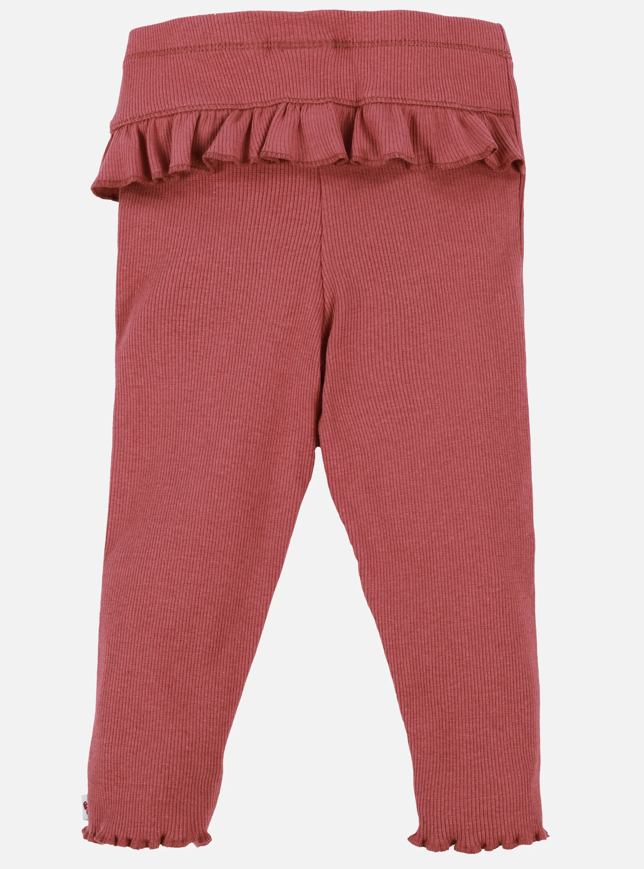 Bubble Gum Baby Mädchen Leggings mit Rüschen in weinrot Rot 898709 BORDEAUX 2