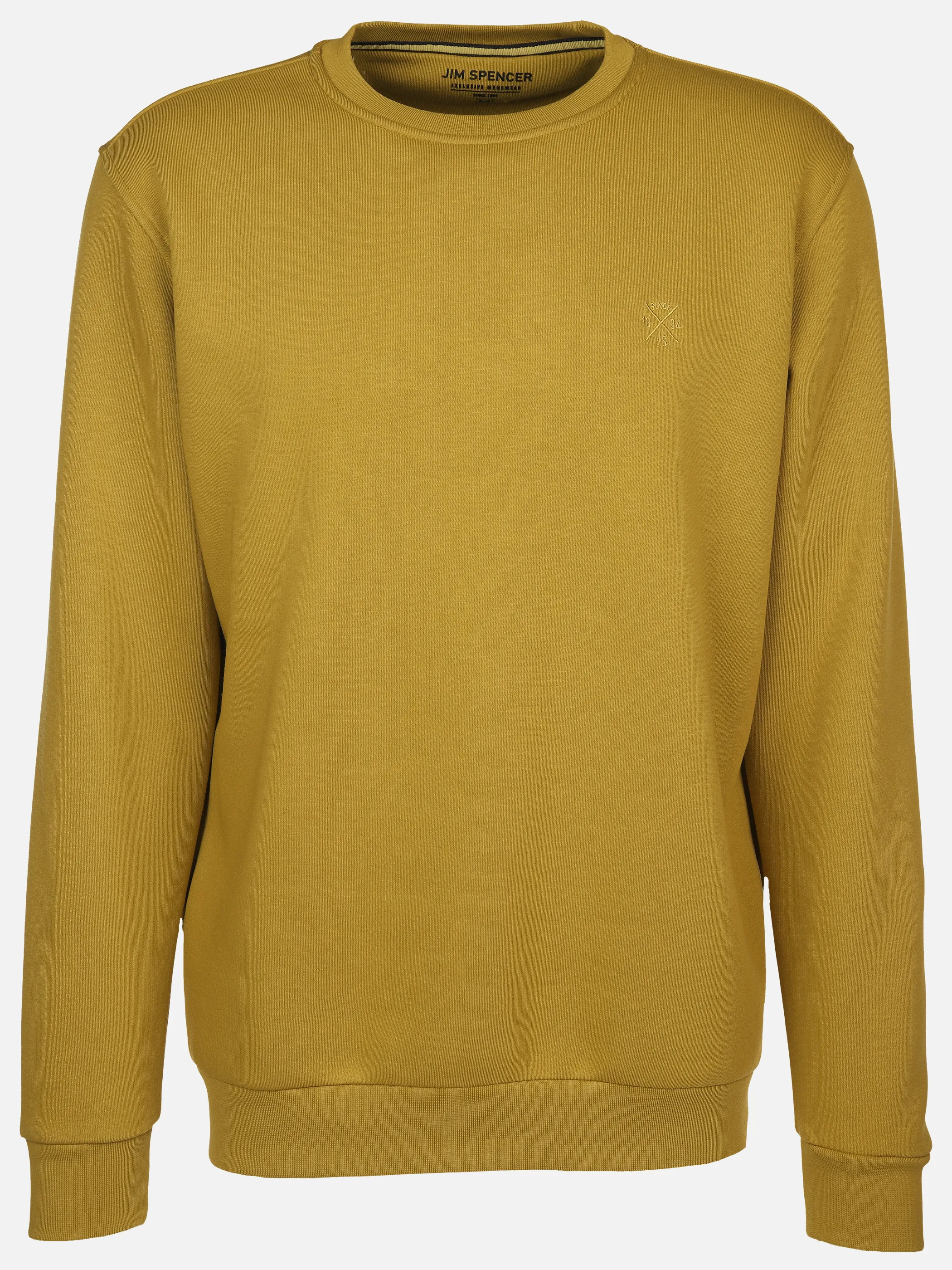 Jim Spencer He. Sweatshirt uni seasonal Gelb 887816 LEMON 1