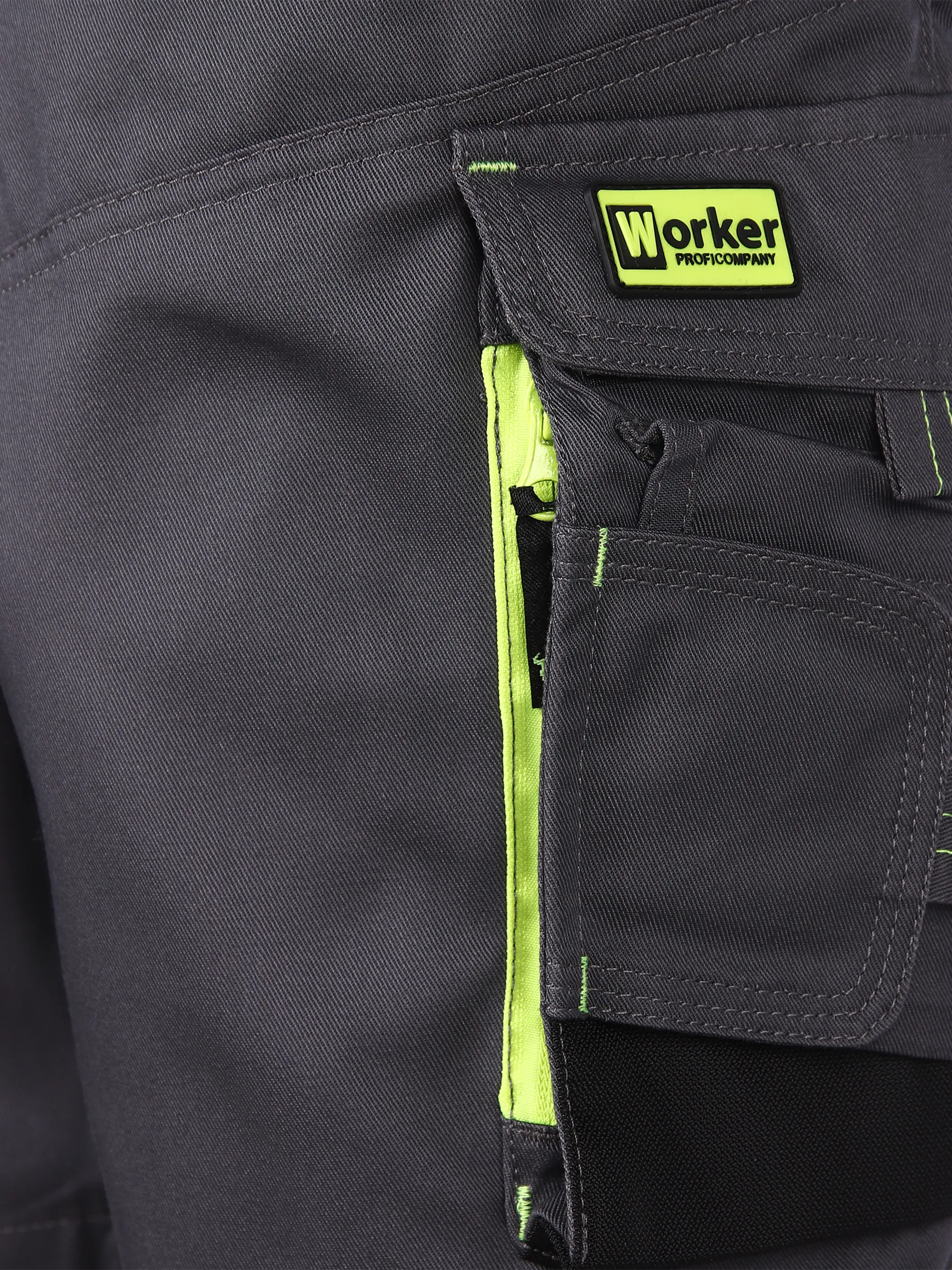 Worker He. Workershort Neon Grau 830617 GREY 3 Worker He. Workershort Neon Grau 830617 GREY 3