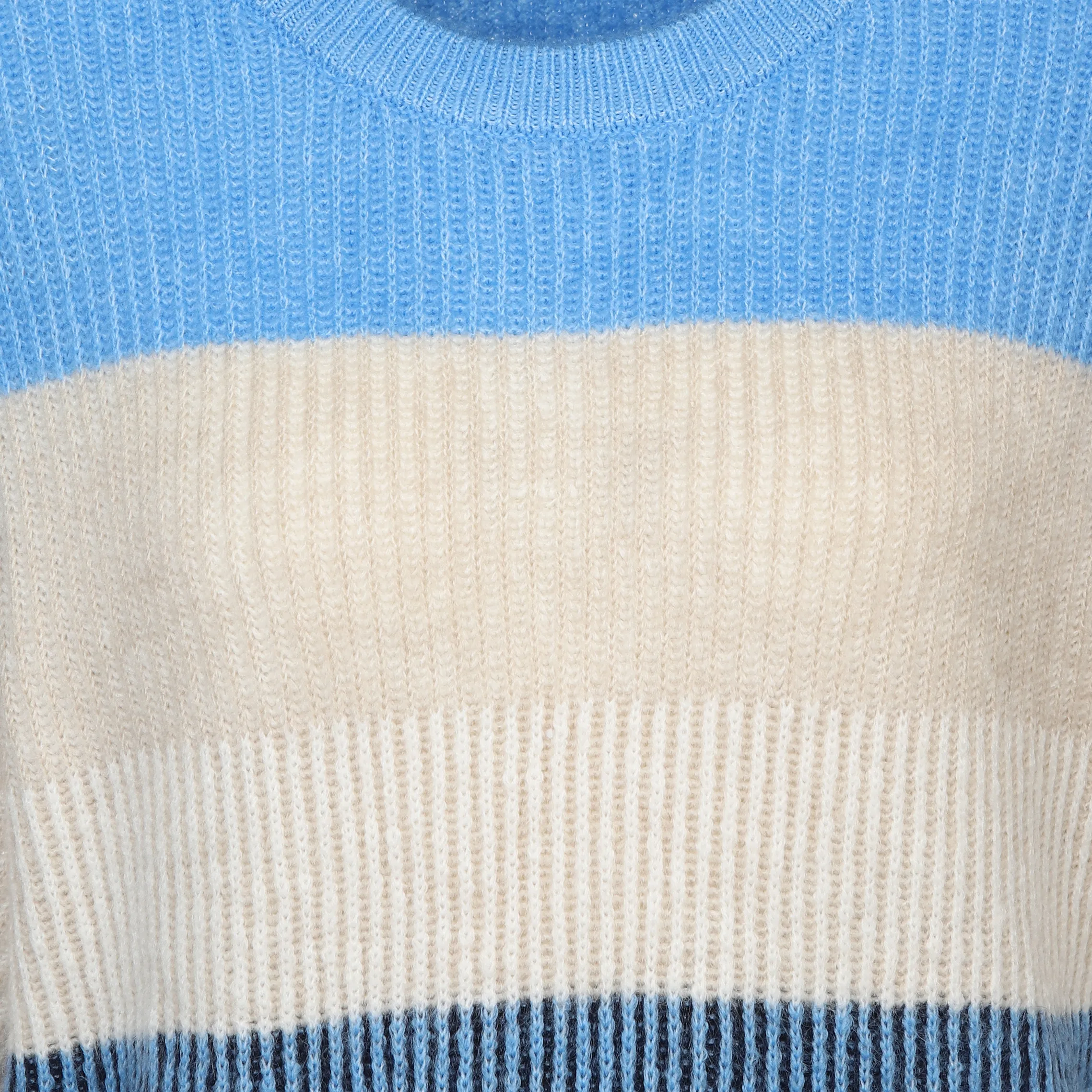 Sure Da-Streifenpullover Blau 882918 BLUE 3