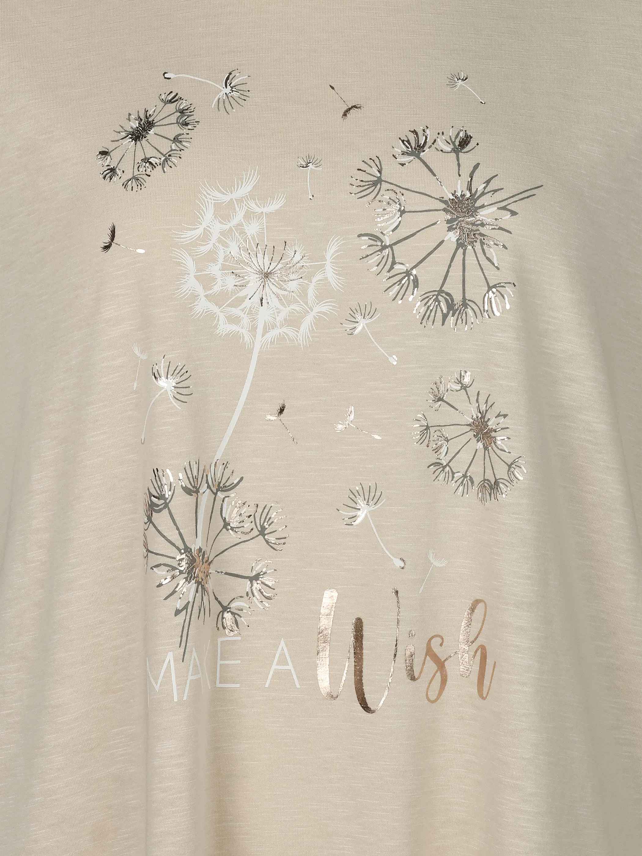 Sonja Blank Da-gr.Gr. T-shirt Beige 925897 FRENCH OAK 3