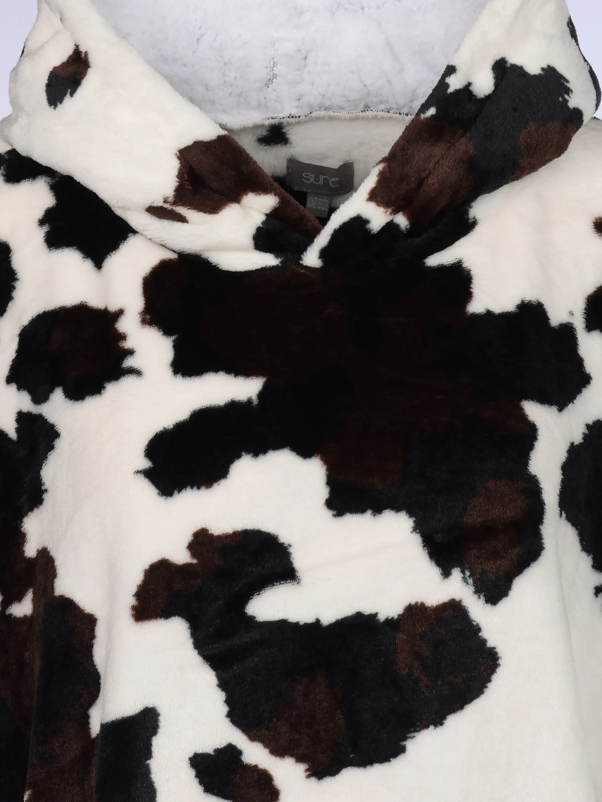 Sure Da. Kuschelfleece Hoodies Weiß 916188 KUH 3