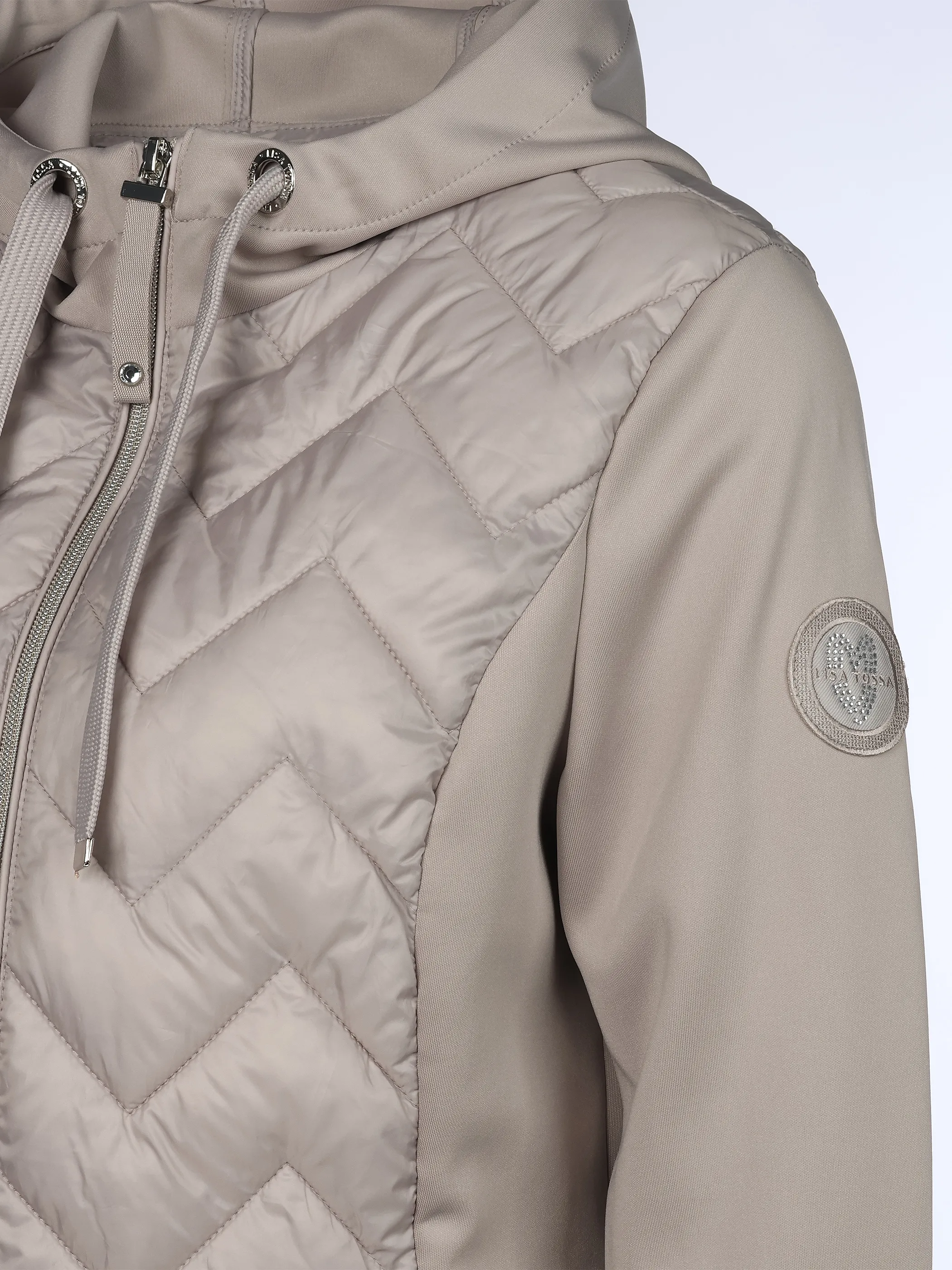 Lisa Tossa Da-Hybrid Jacke m. Kapuze Weiß 920185 OFFWHITE 4