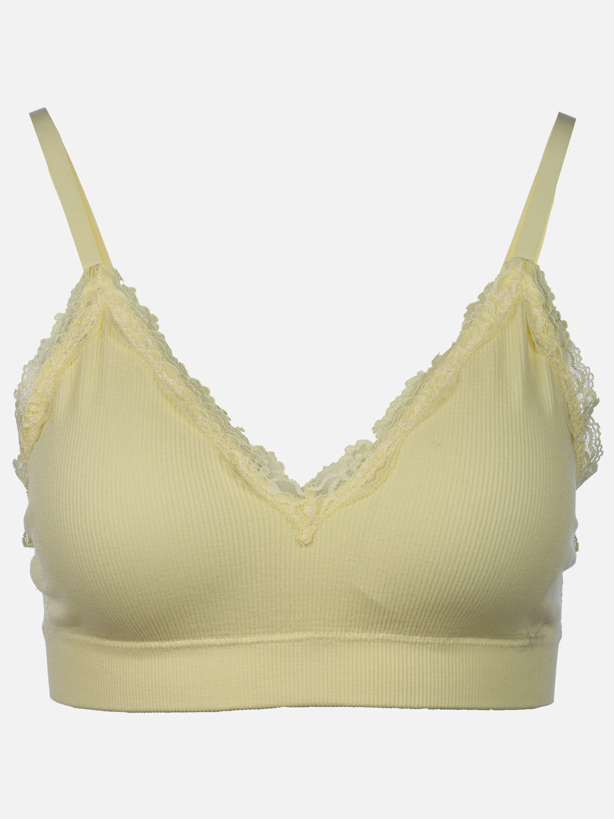Sure Soft Bra Seamless Rippe&Spitze Gelb 922776 GELB 1