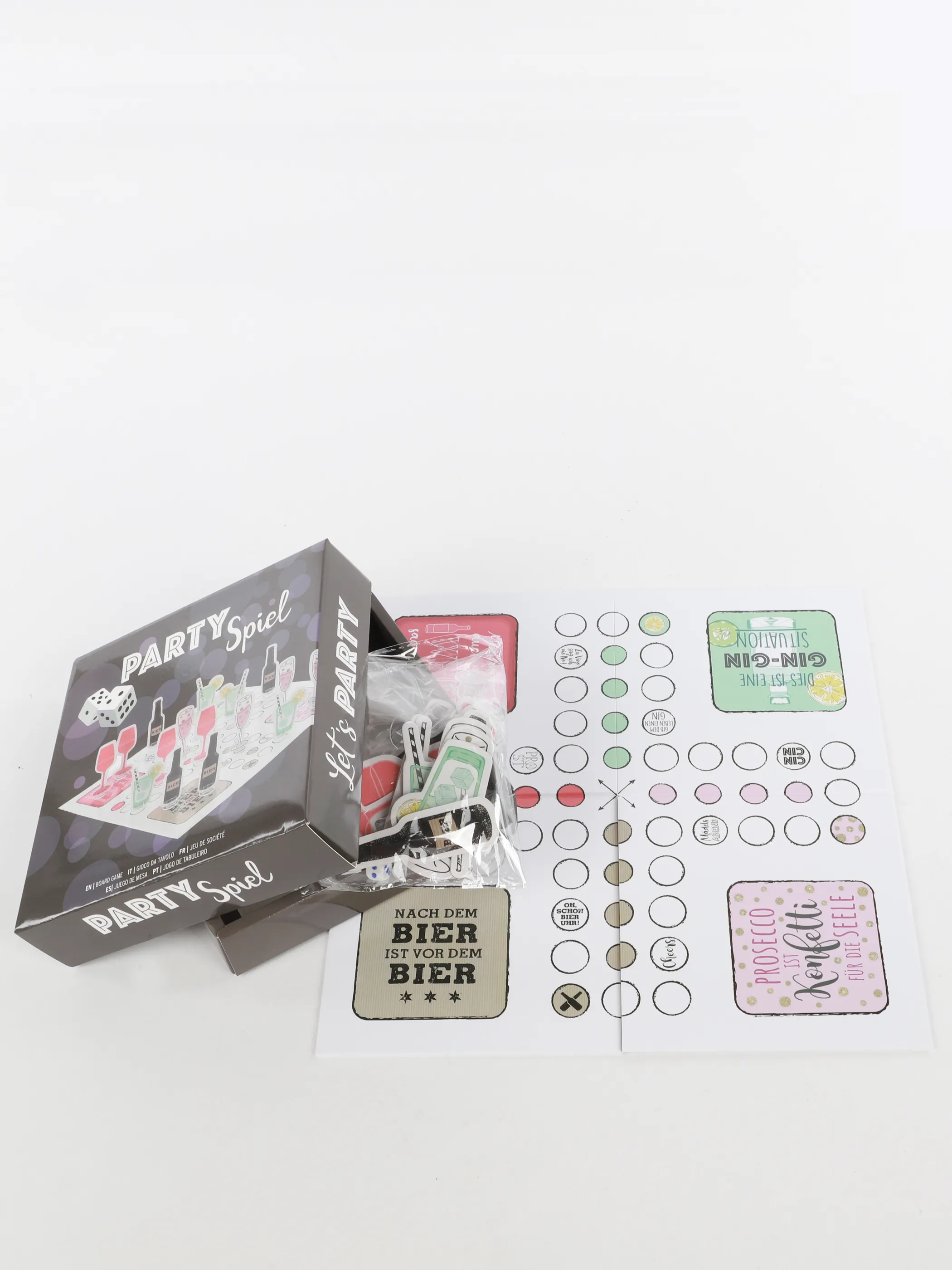 Spielzeug Party Spiel 30x30 Bunt 903335 BUNT 2