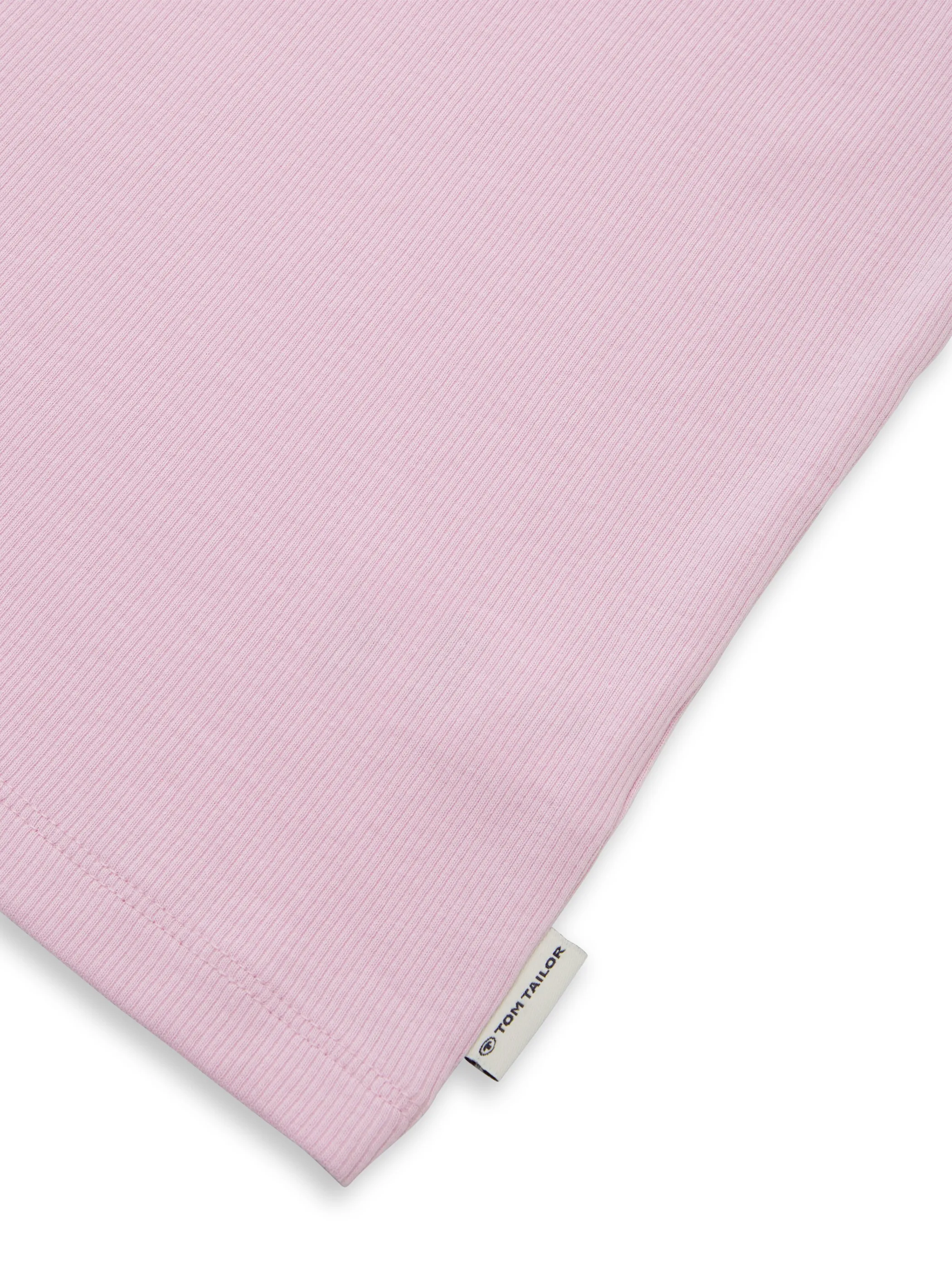 Tom Tailor 1045198 basic rib top Pink 907027 38250 3