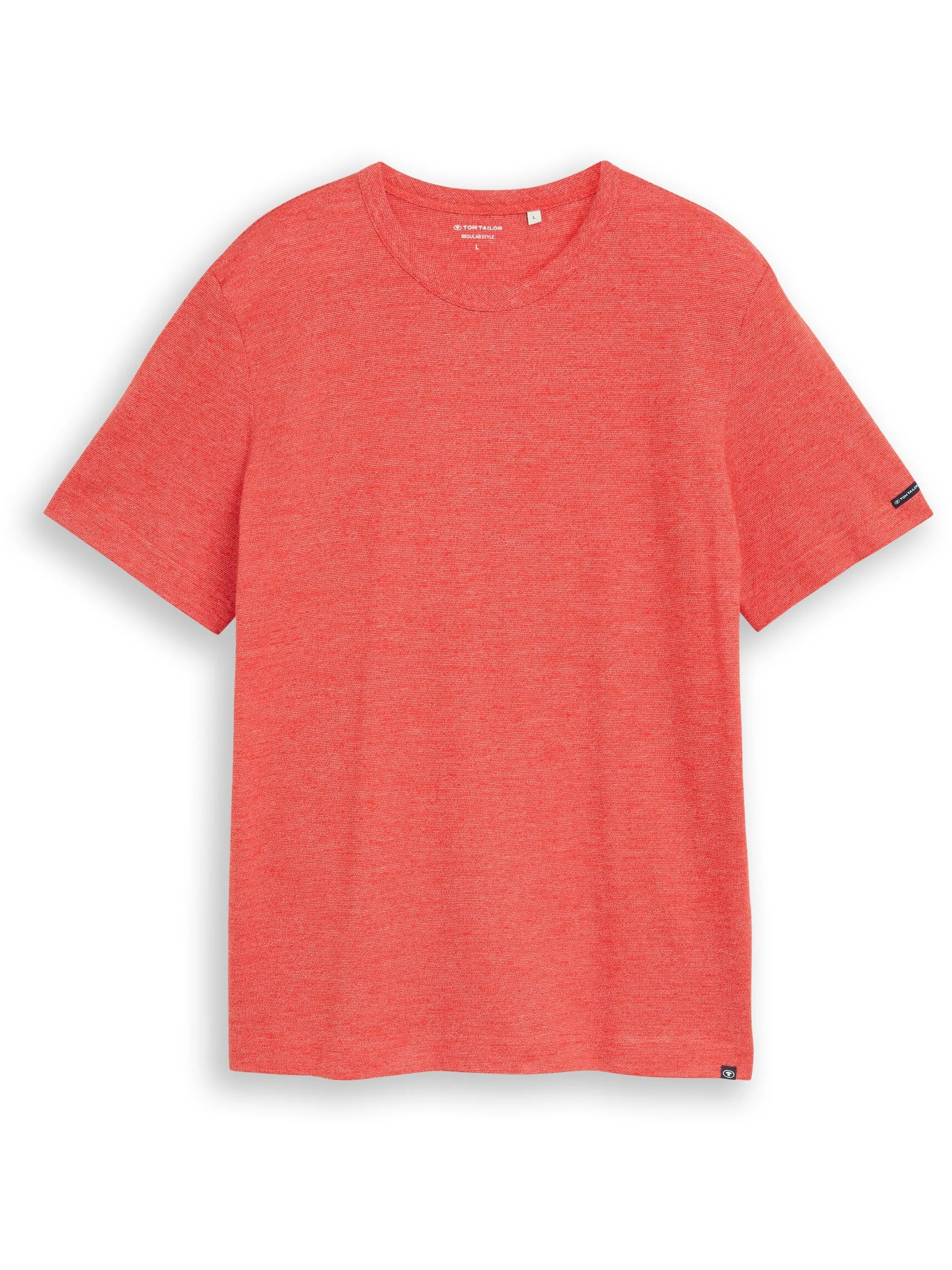 Tom Tailor 1051508 fine striped t-shirt Rot 926463 40372 5
