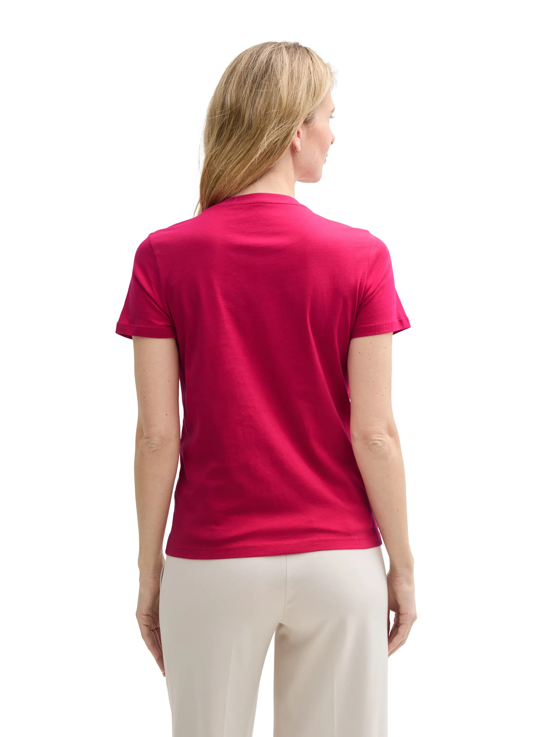 Tom Tailor 1046437 T-shirt basic with print Rot 910035 37989 2 Tom Tailor 1046437 T-shirt basic with print Rot 910035 37989 2