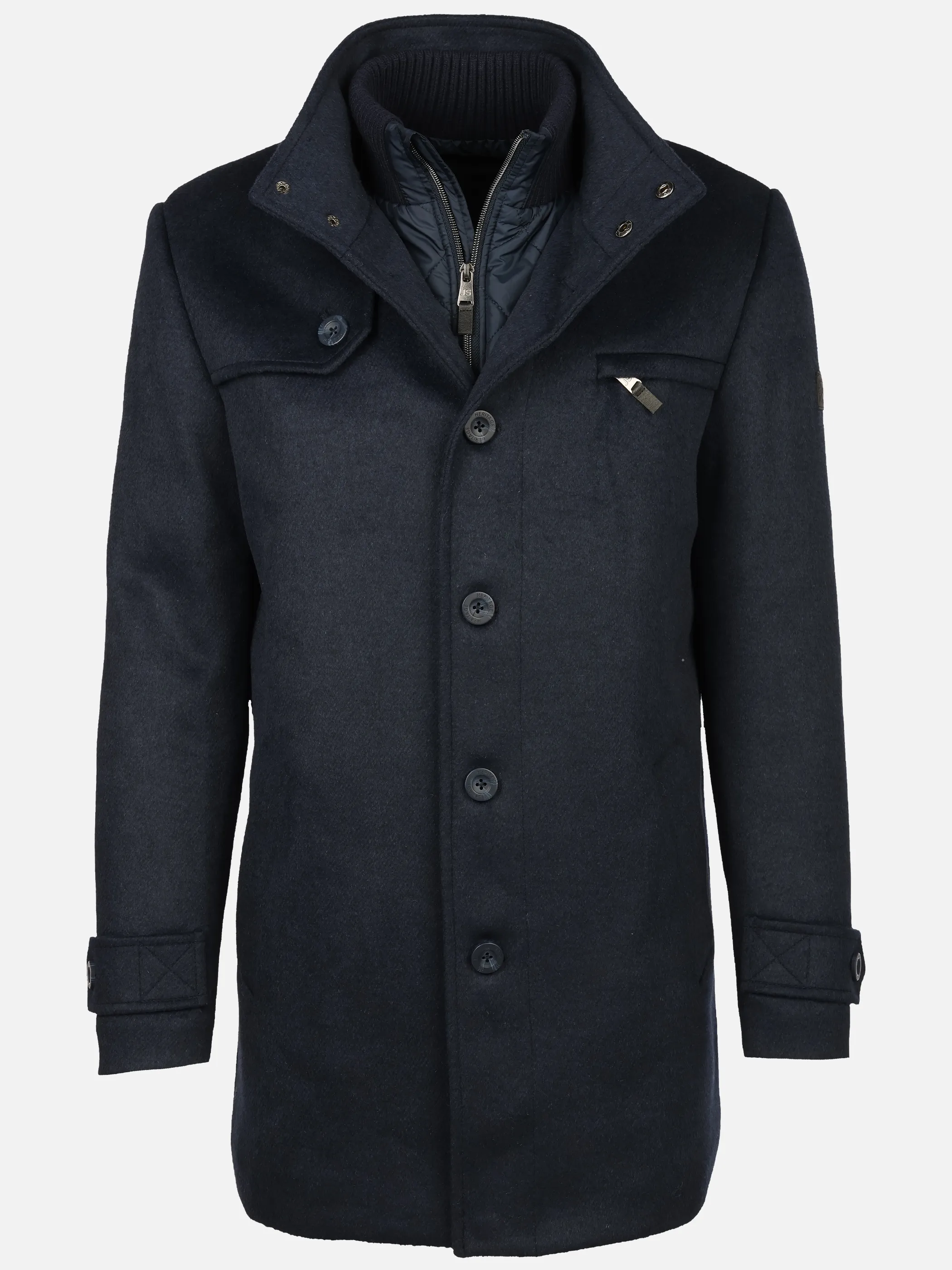 Jim Spencer He. Wollmantel 2in1 220803 Blau 871351 MARINE 1 Jim Spencer He. Wollmantel 2in1 220803 Blau 871351 MARINE 1