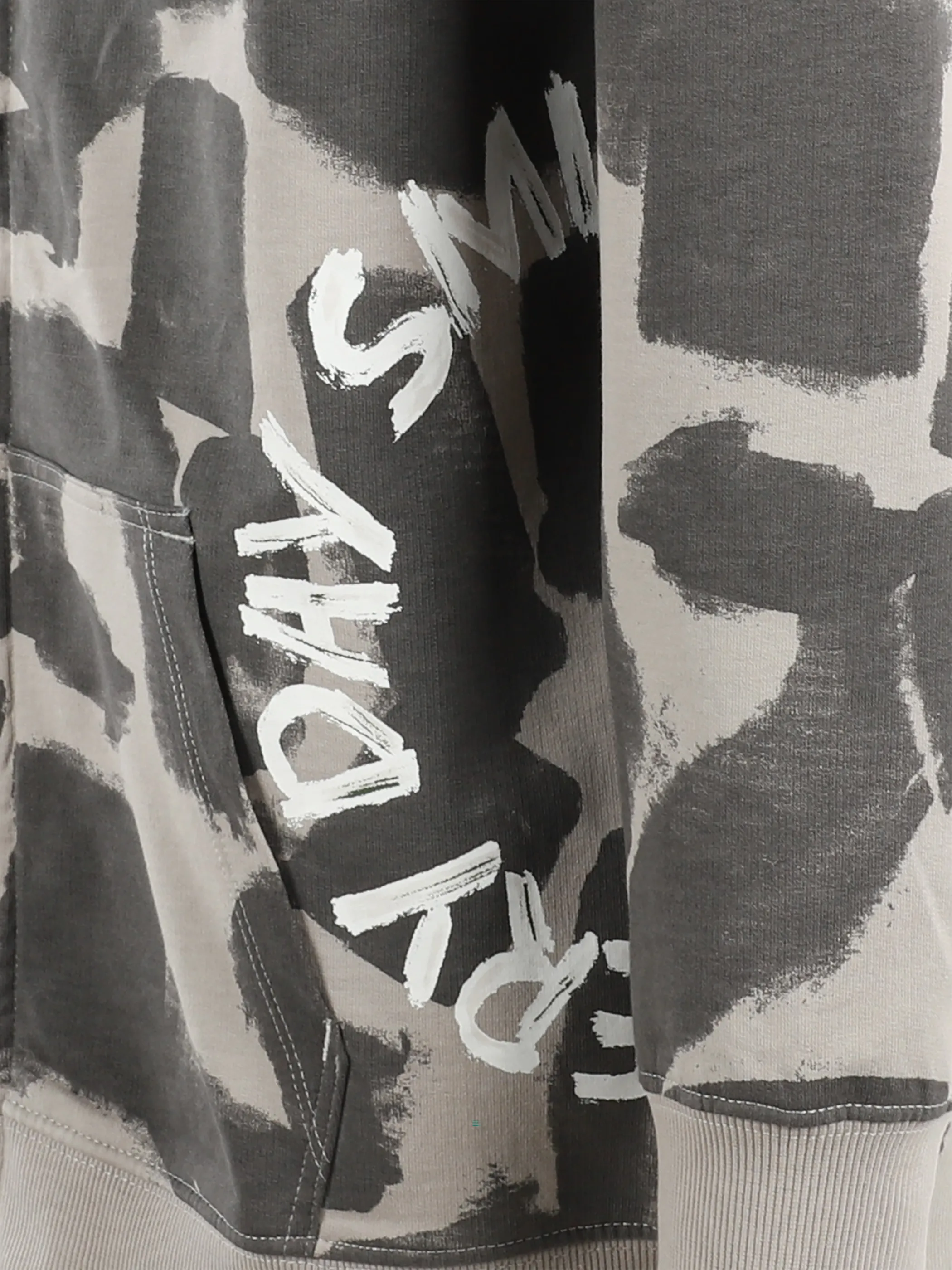 One Way JJ Sweatcardigan mit Kapuze mit AOP in grün/grau Grün 910091 GRÜN 4 One Way JJ Sweatcardigan mit Kapuze mit AOP in grün/grau Grün 910091 GRÜN 4