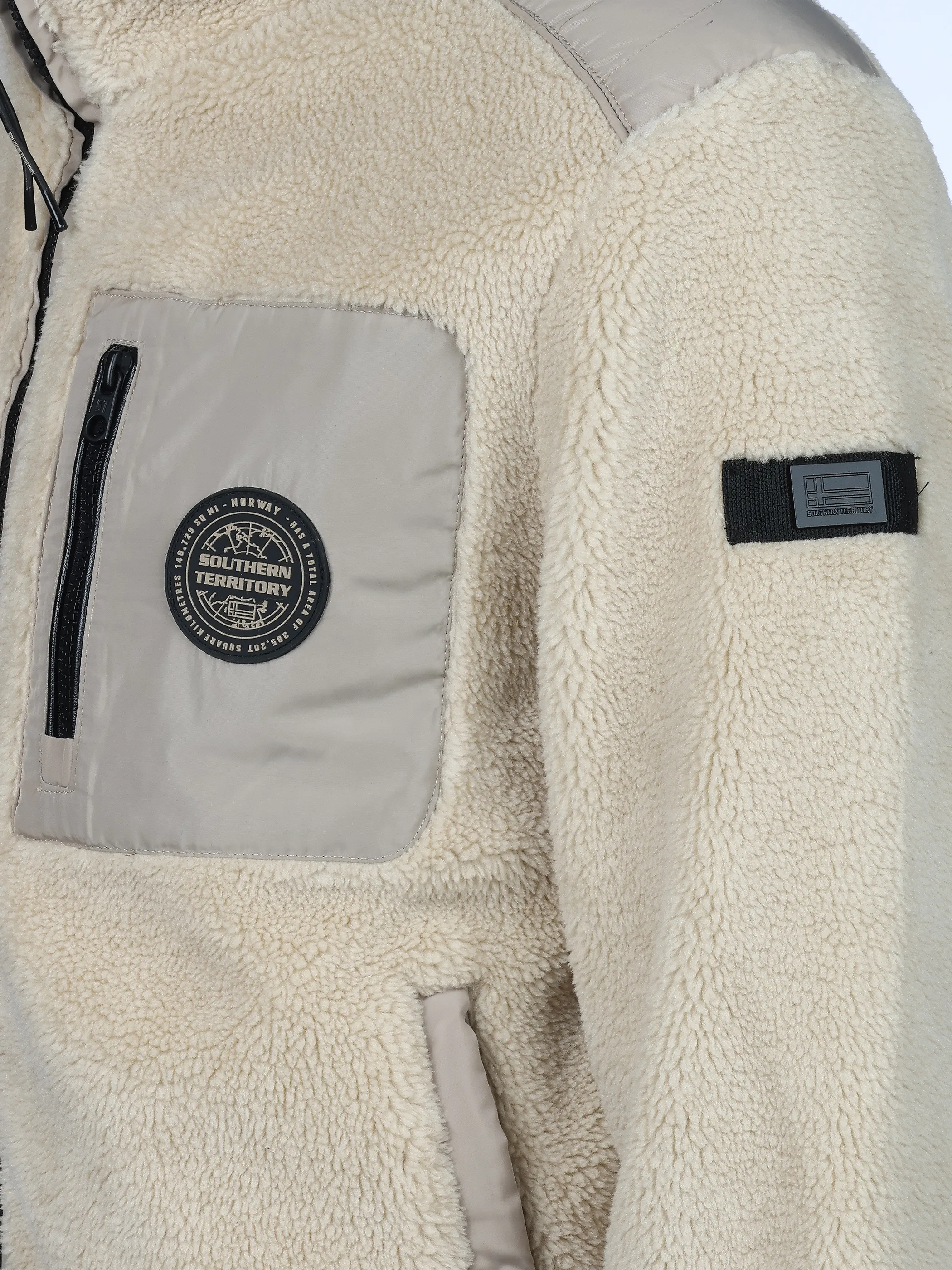 Southern Territory He. Fleecejacke Beige 915607 0200 4 Southern Territory He. Fleecejacke Beige 915607 0200 4