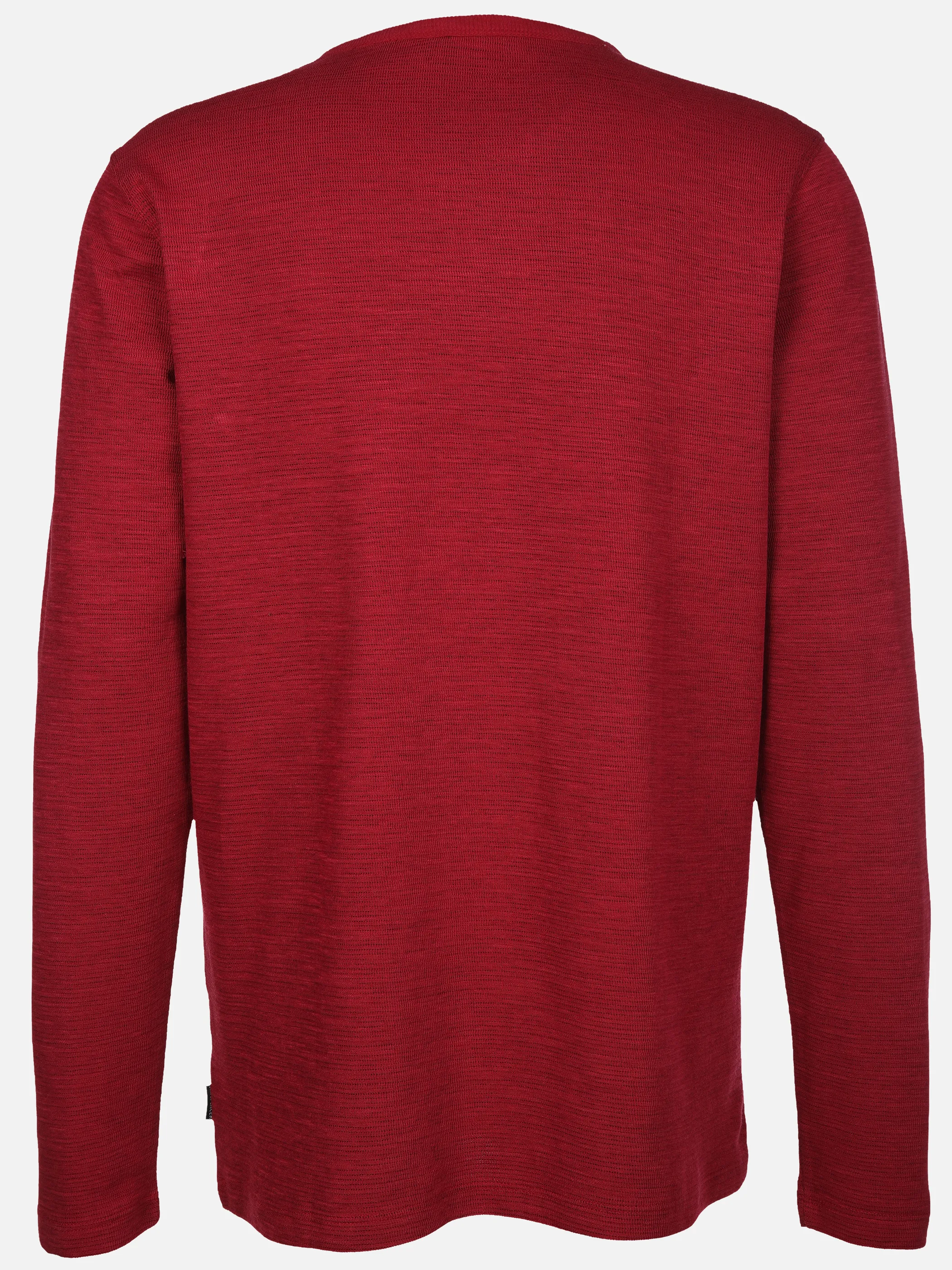 Jim Spencer He. Henleyshirt 1/1 Arm space Rot 898399 RED 2