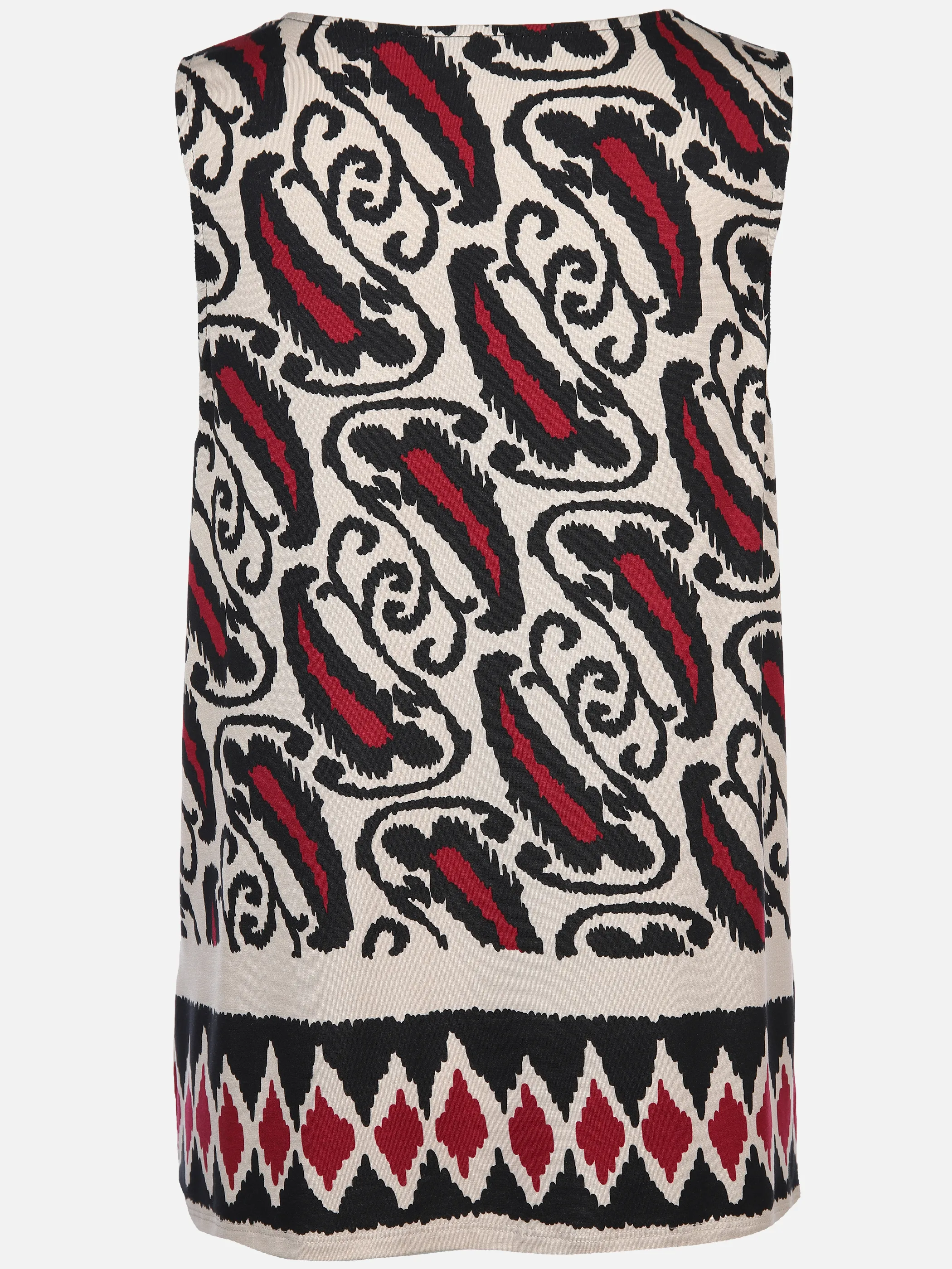 Lisa Tossa Da-Top m. Ethno-Bordürendruck Weiß 897591 KITT 2 Lisa Tossa Da-Top m. Ethno-Bordürendruck Weiß 897591 KITT 2