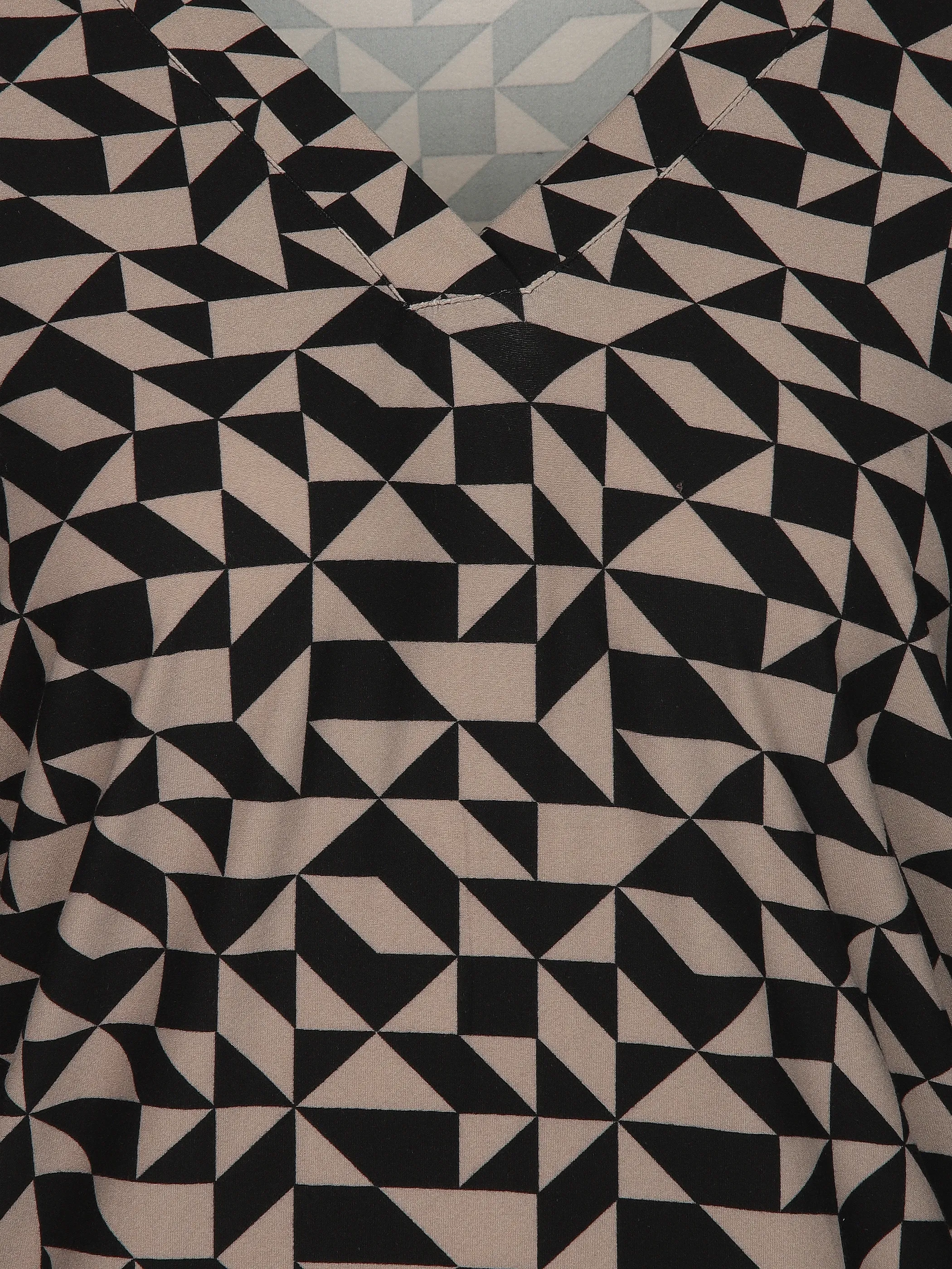 Sure Da-Alloverprint-Shirt Schwarz 912768 TAUPE 3