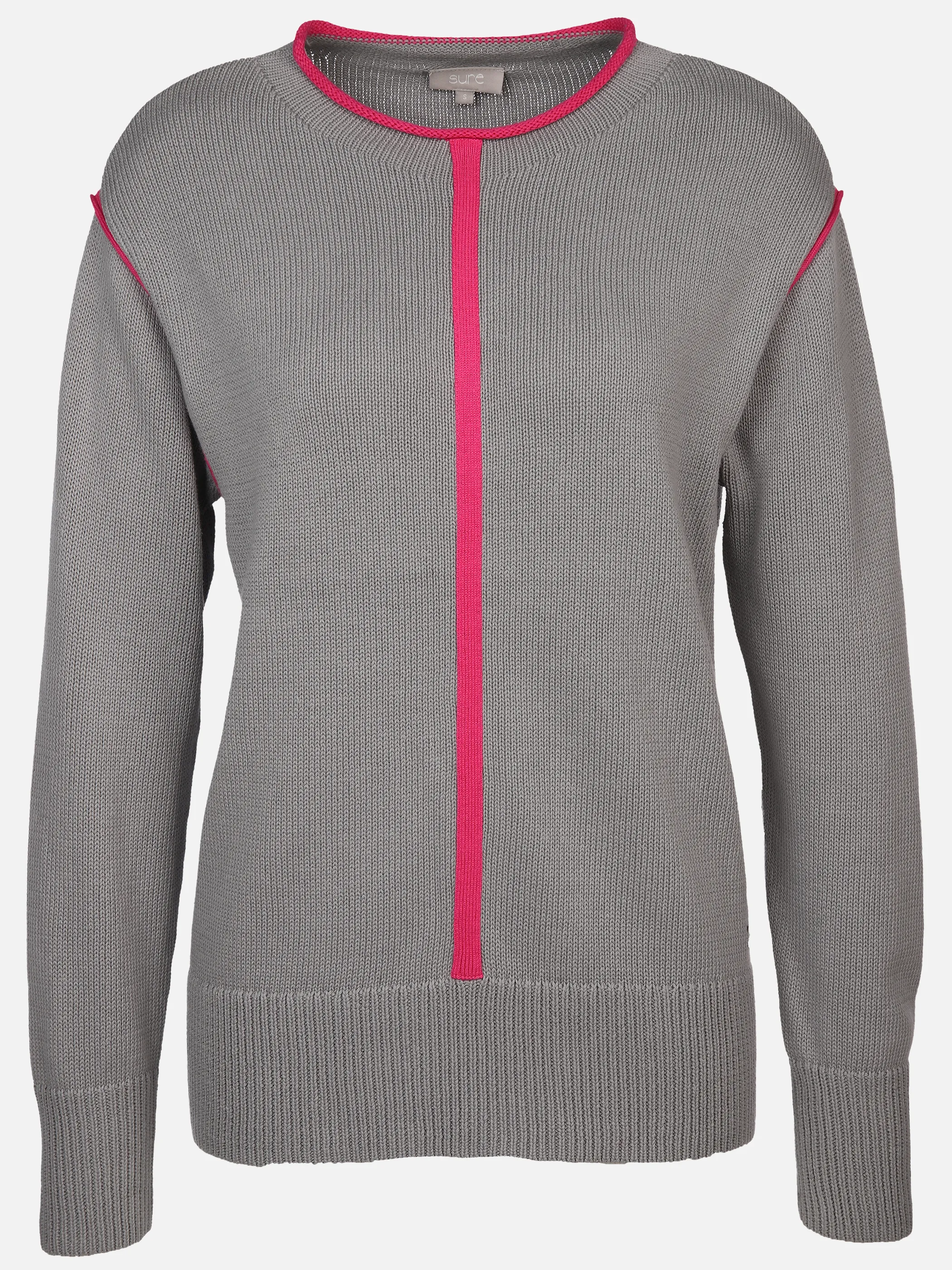 Sure Da-Strickpullover Silber 896653 HELLGRAUPI 1 Sure Da-Strickpullover Silber 896653 HELLGRAUPI 1