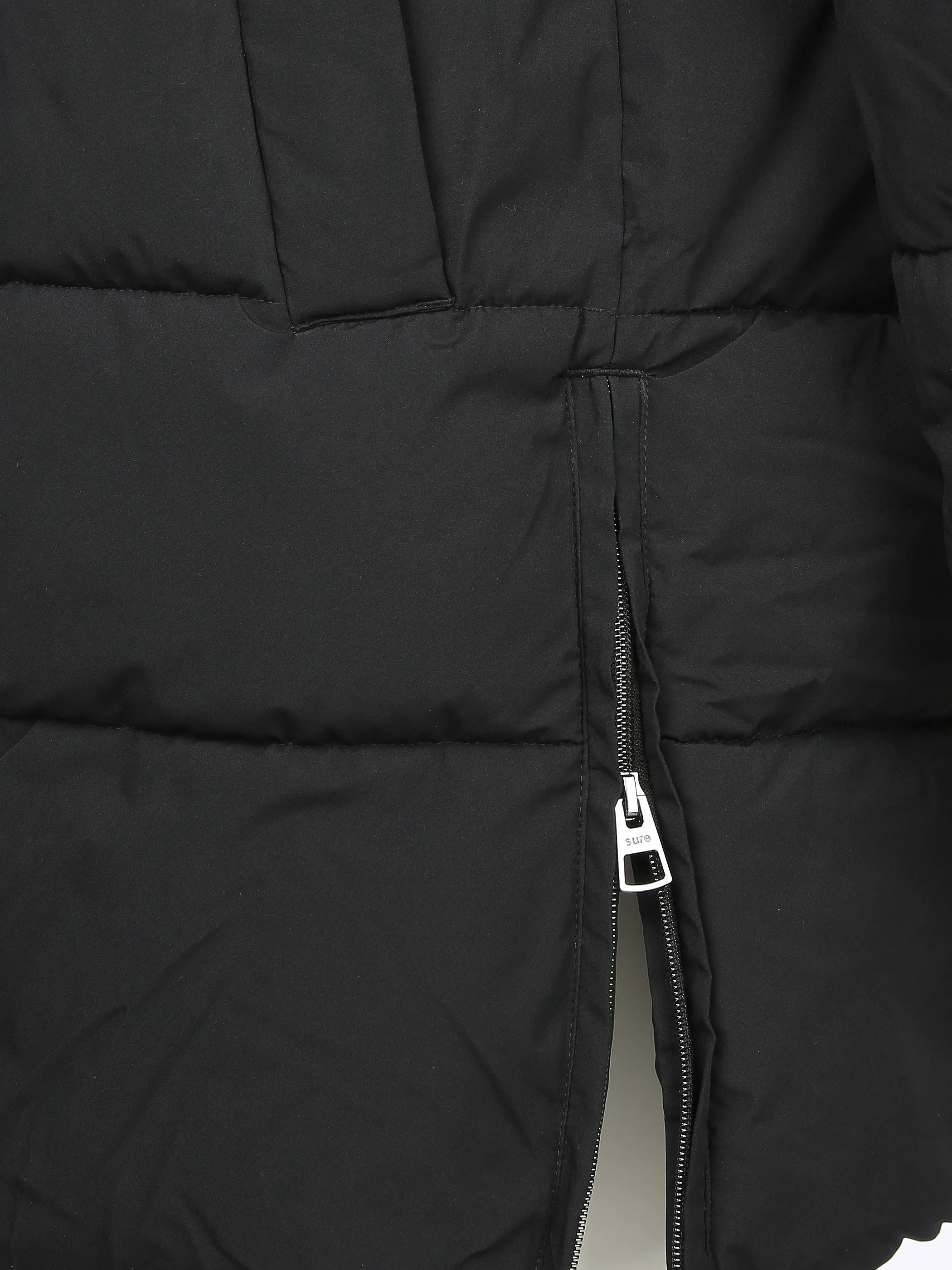 Sure Da-Steppparka m. Kapuze Schwarz 900476 SCHWARZ 4 Sure Da-Steppparka m. Kapuze Schwarz 900476 SCHWARZ 4