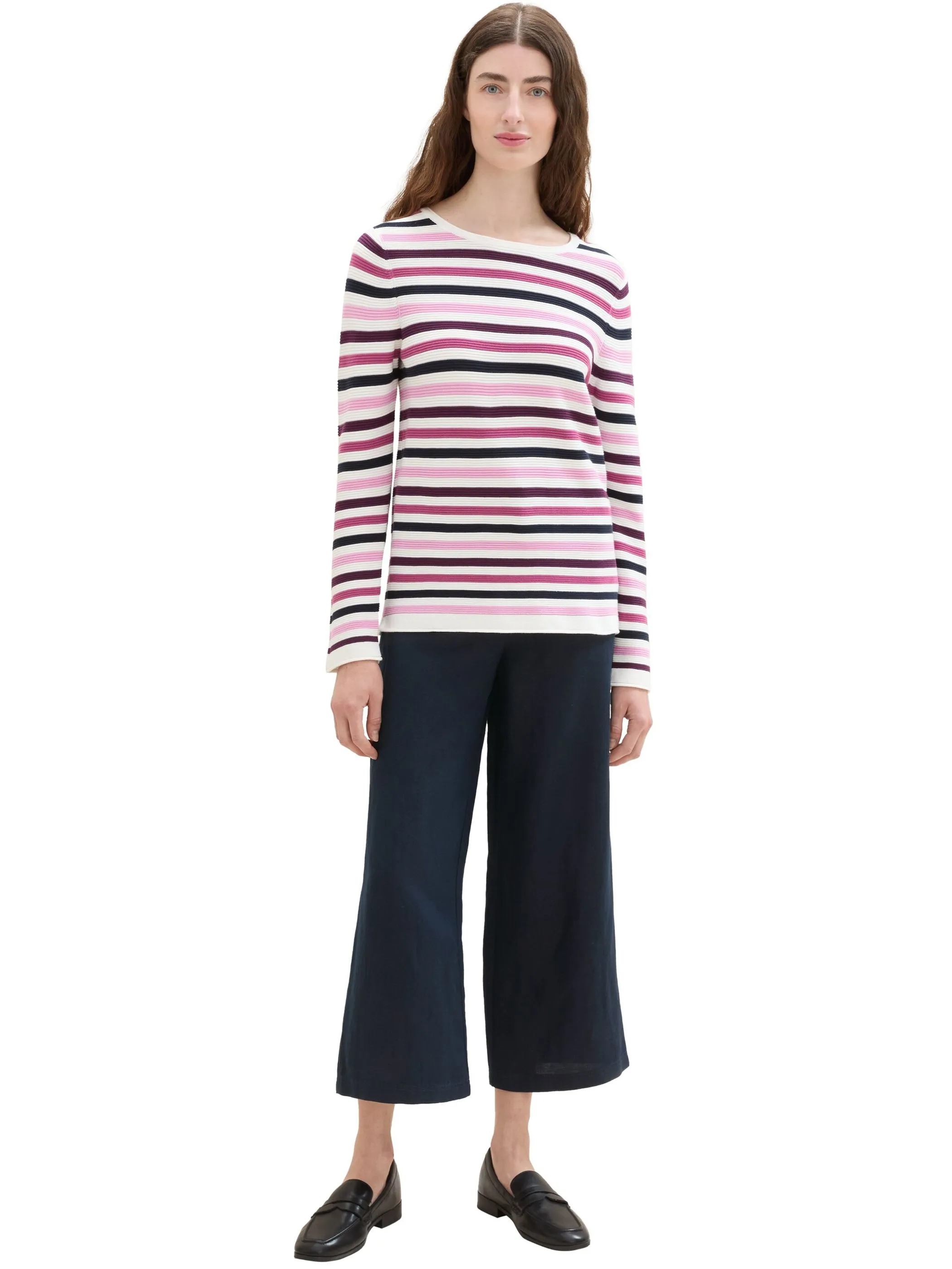 Tom Tailor 1016350 NOS sweater new ottoma Pink 827729 37066 5