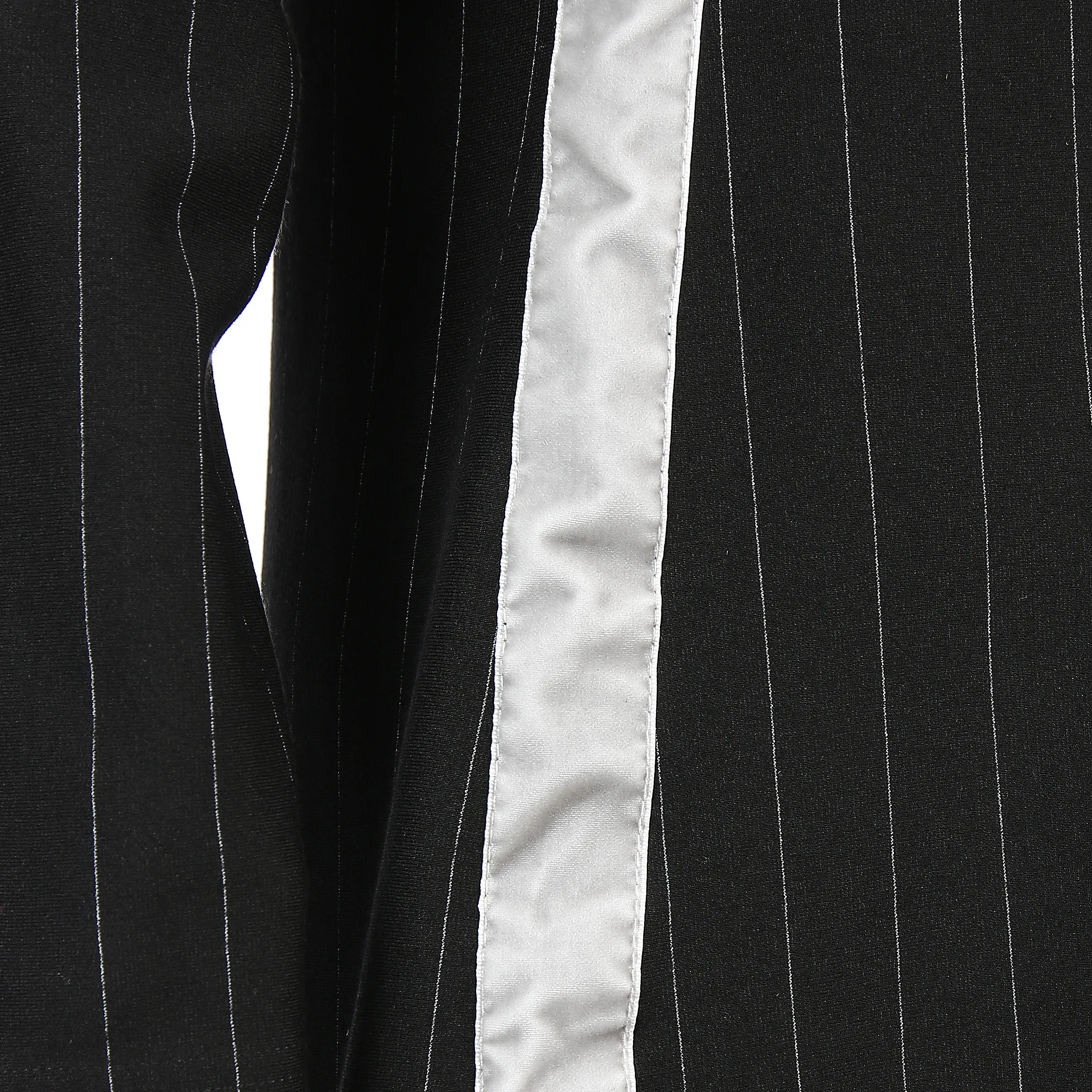 IX-O YF-Da-Kleid m. Nadelstreifen Schwarz 805289 SCHWARZ/WE 3