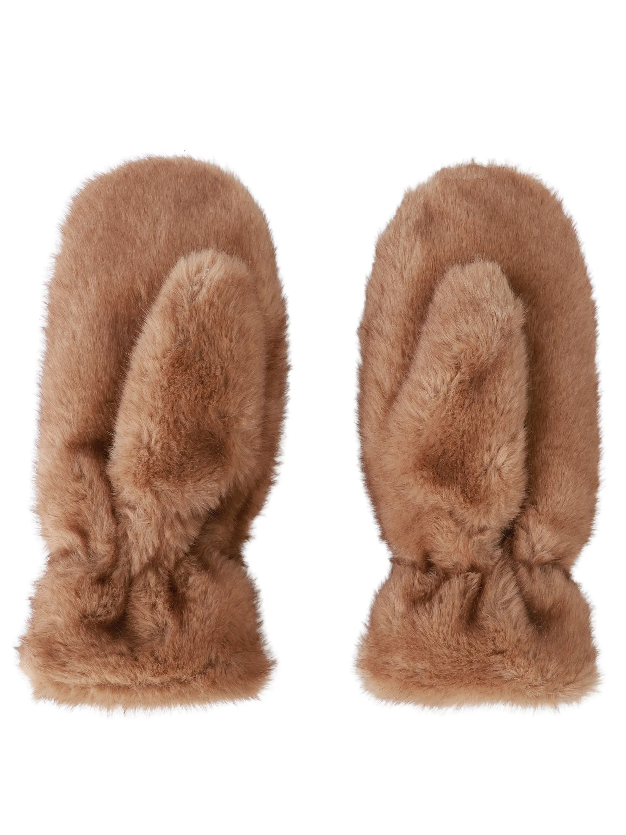 IX-O Da-Fäustlinge Fake Fur Braun 933436 BRAUN 1