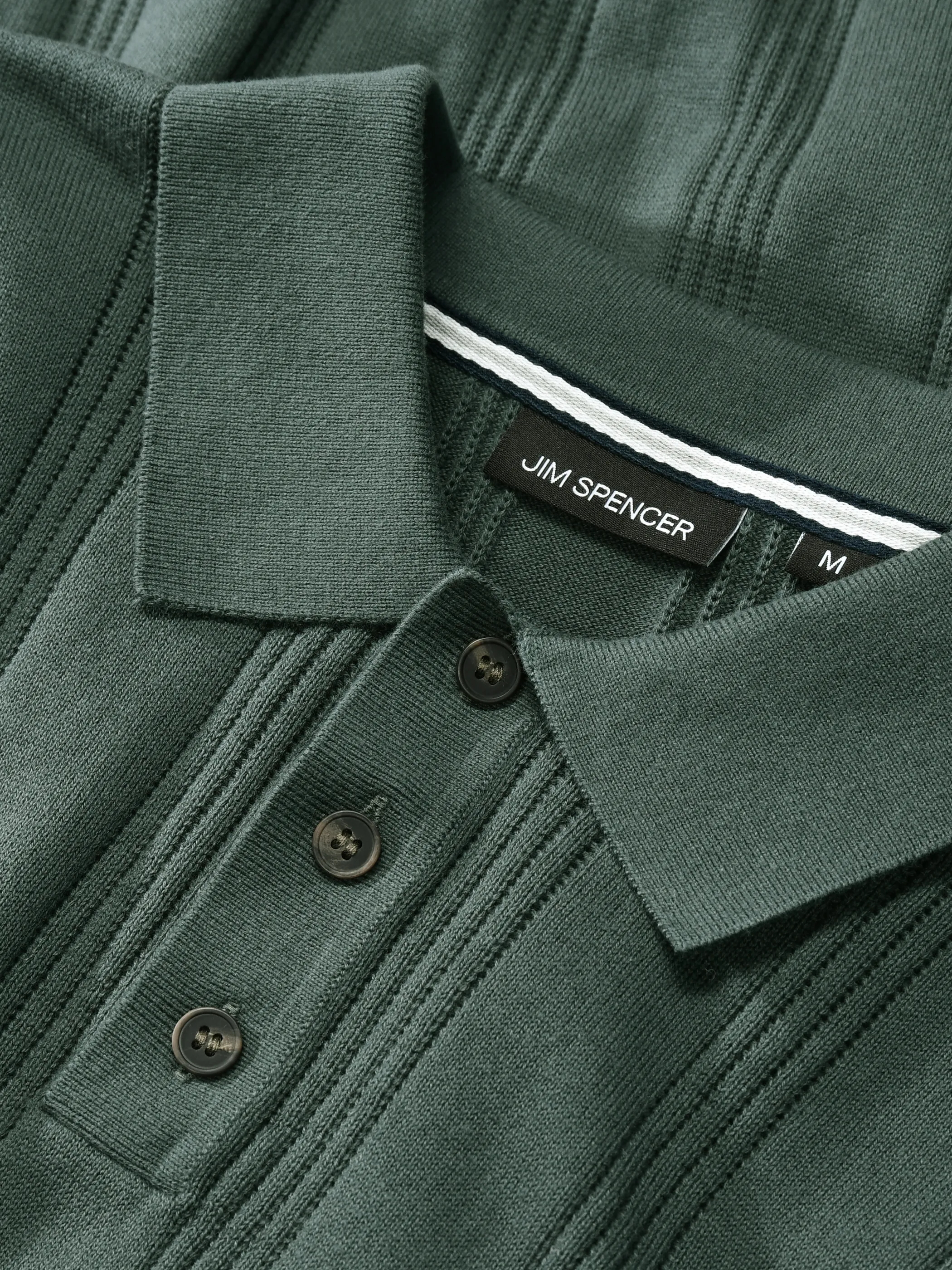 Jim Spencer He-Polo Strick Shirt 1/2 Arm Grün 925117 552 3