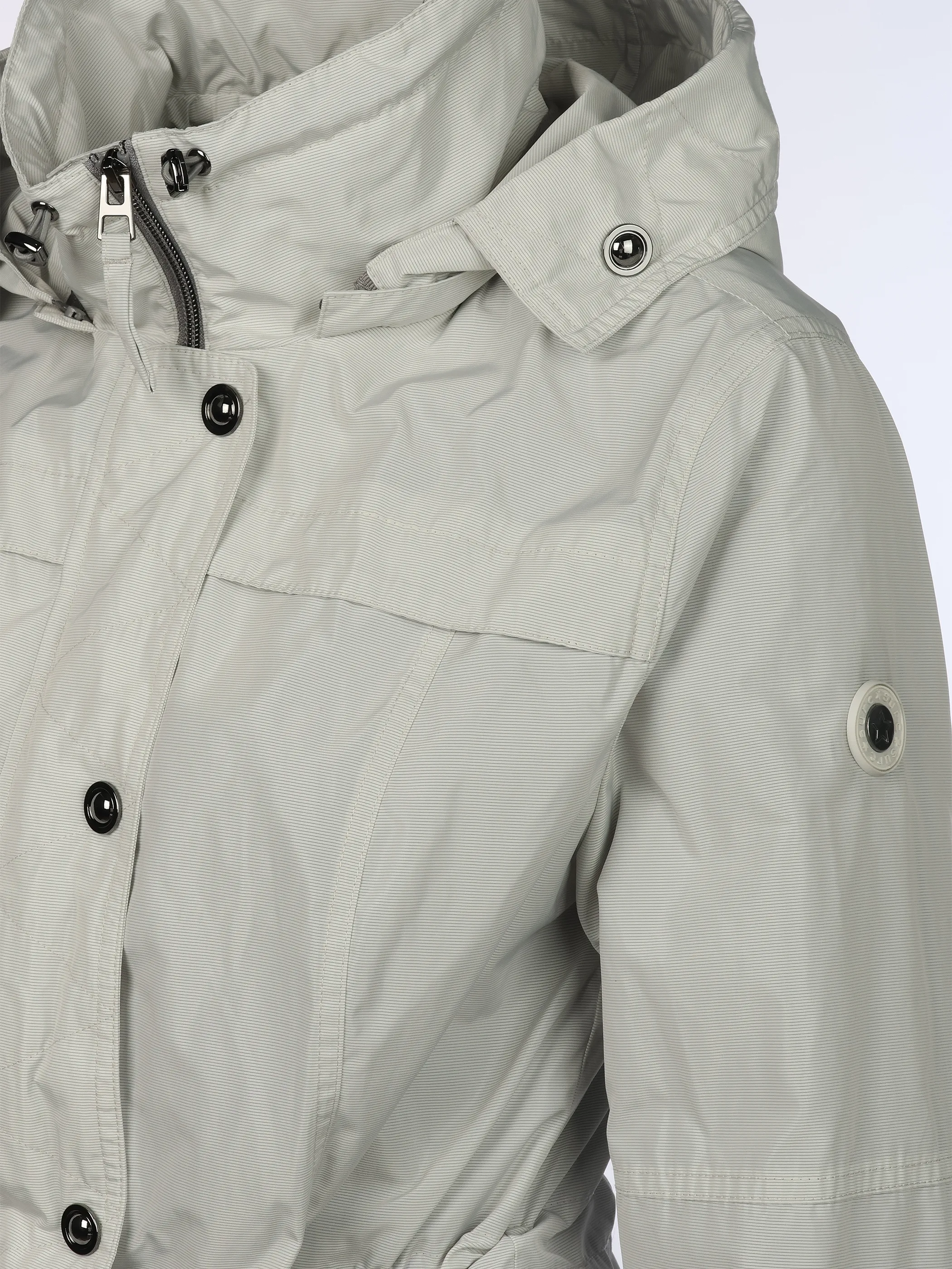 Sure Da-Jacke m. abnehmbarer Kapuze Grau 920016 SILVER 4