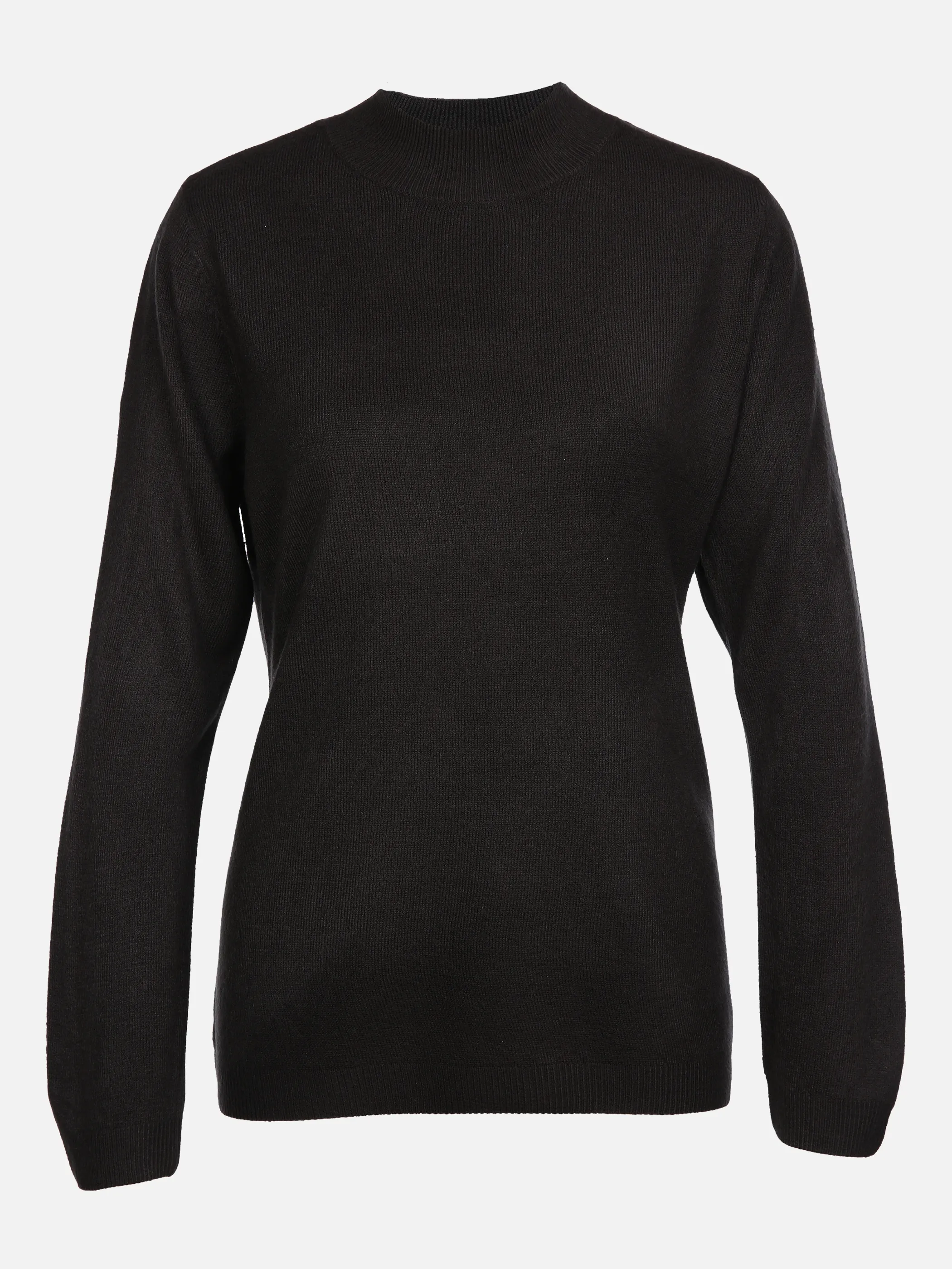 Sure Da-Pullover wie Cashmere, Steh Schwarz 856105 BLACK 1 Sure Da-Pullover wie Cashmere, Steh Schwarz 856105 BLACK 1