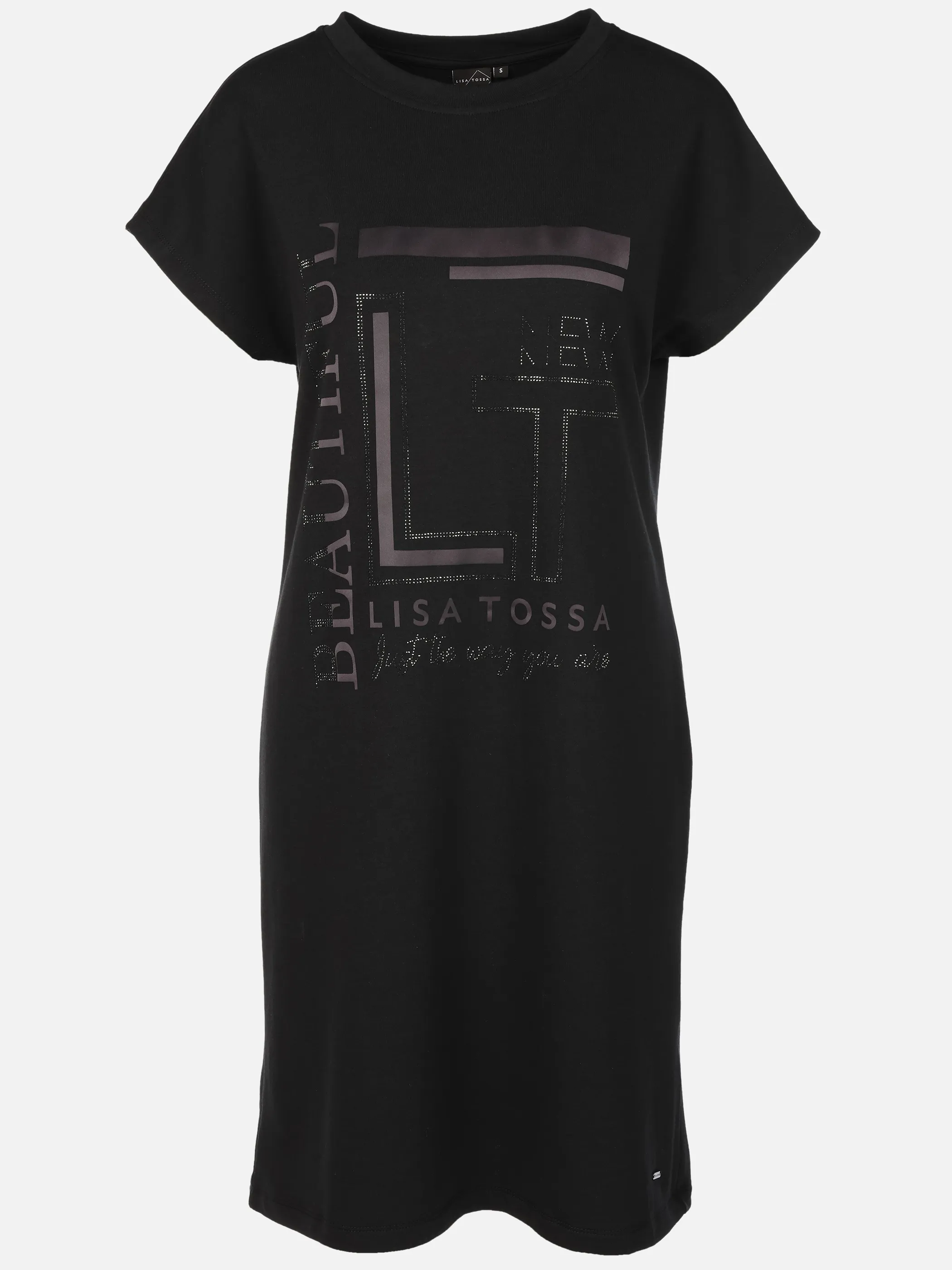 Lisa Tossa Da. Jersey Kleid Schwarz 926667 BLACK 1