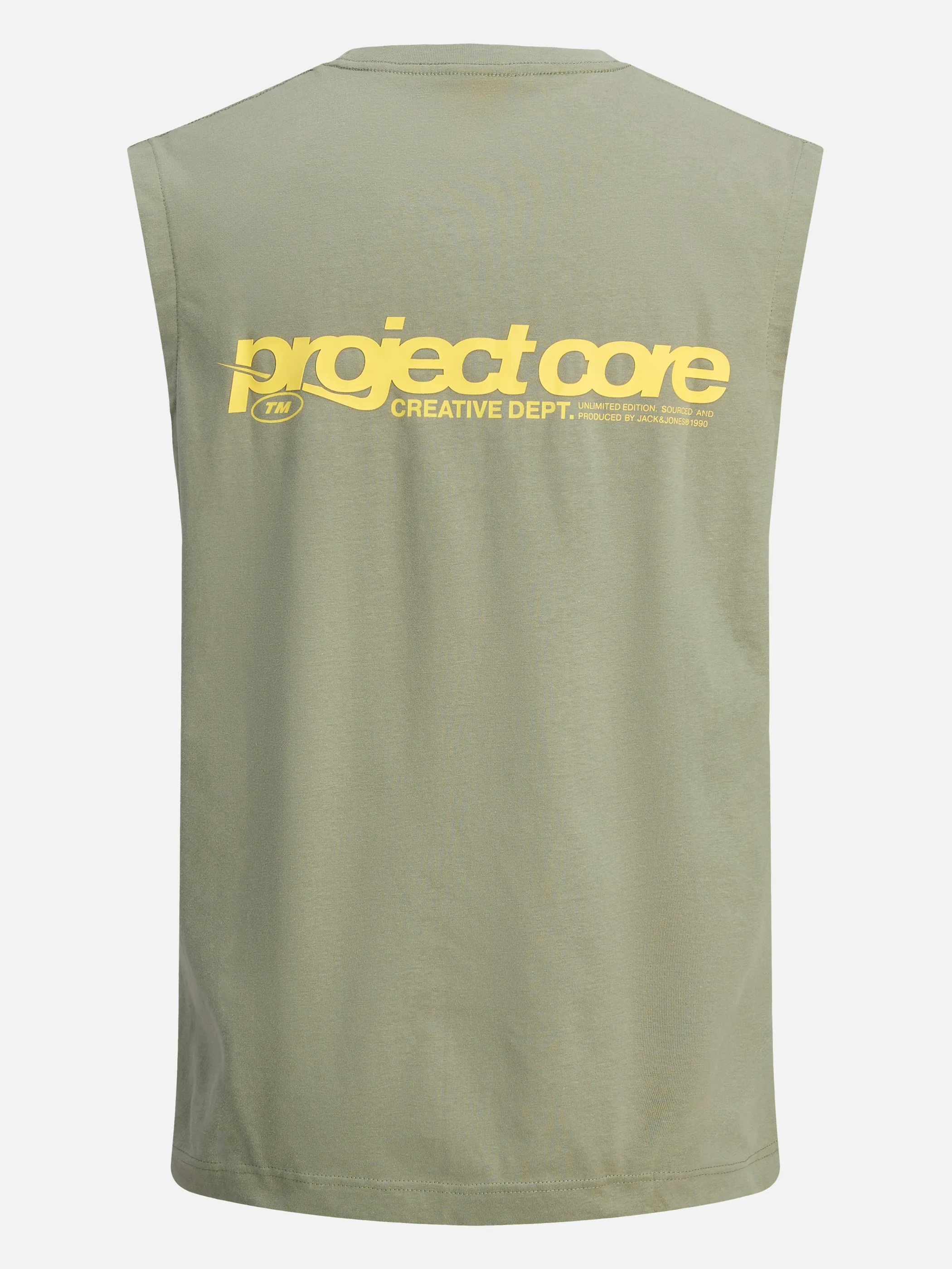 Jack Jones 12273446 JCOUNION PRINT TANK T Grau 910473 176678 2
