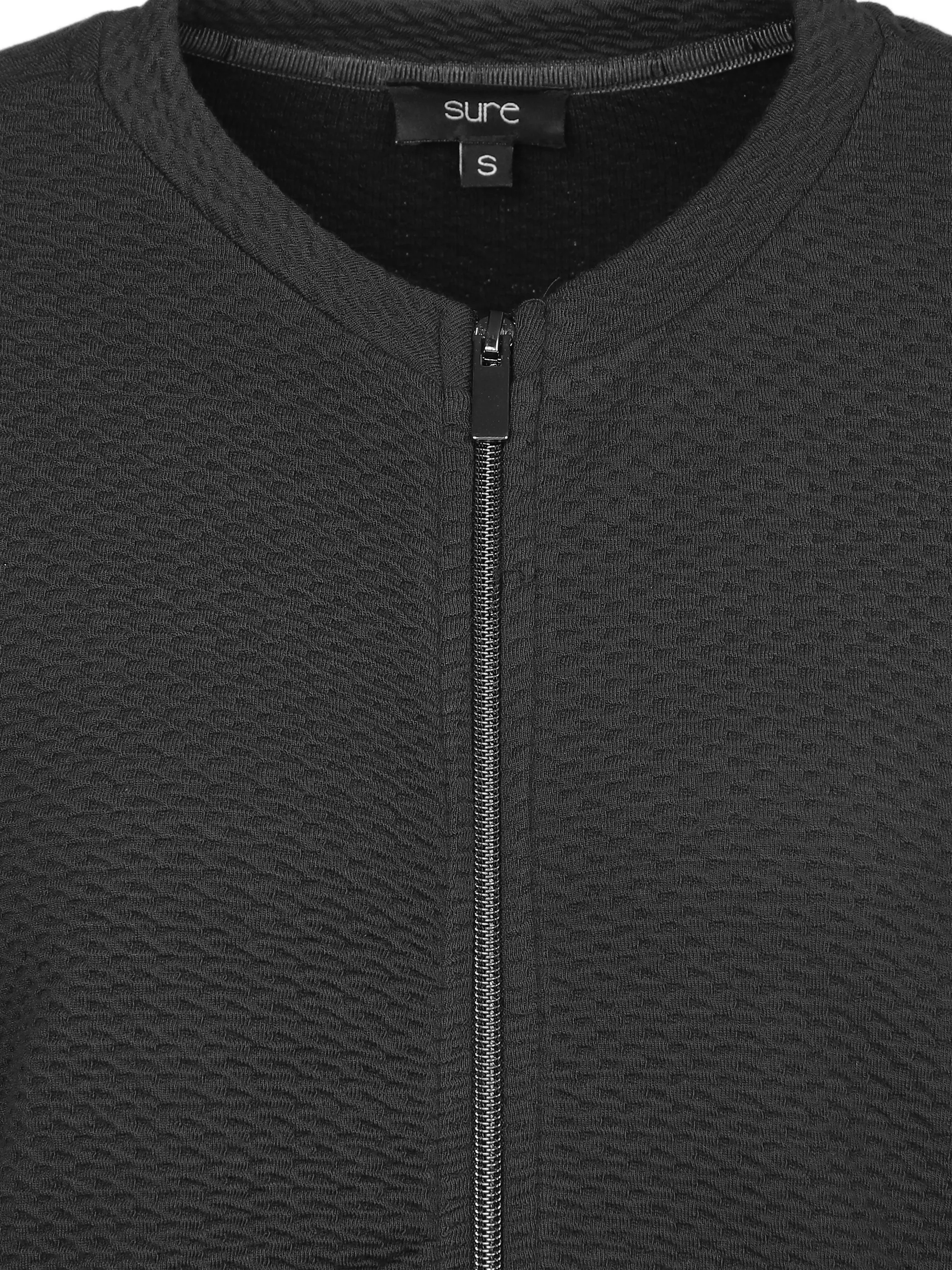 Sure Da-Jacquard-Blouson Schwarz 900502 SCHWARZ 3 Sure Da-Jacquard-Blouson Schwarz 900502 SCHWARZ 3