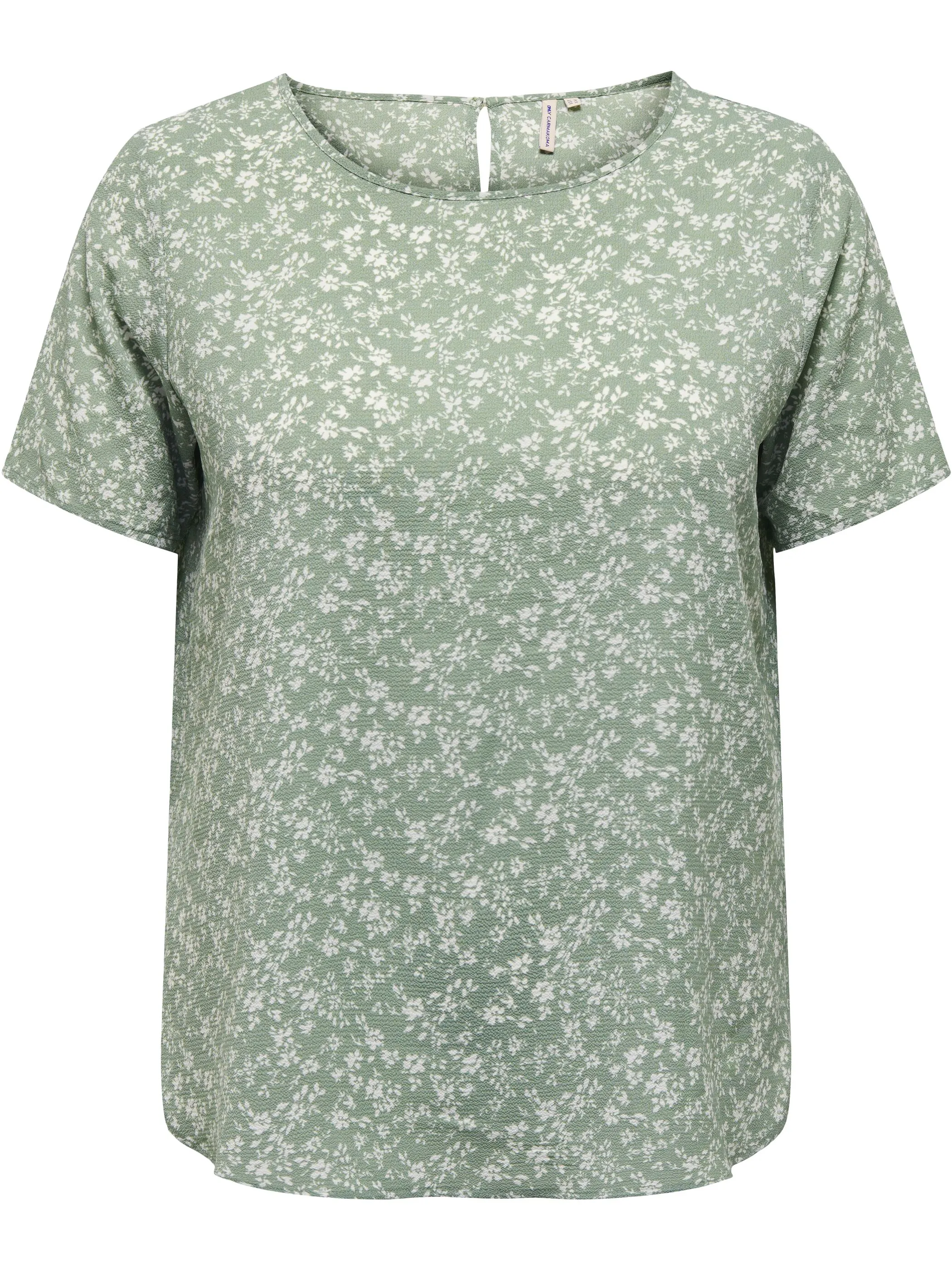 Only Carmakoma 15218353 CARVICA SS AOP TOP NO Grün 843421 271516025 1