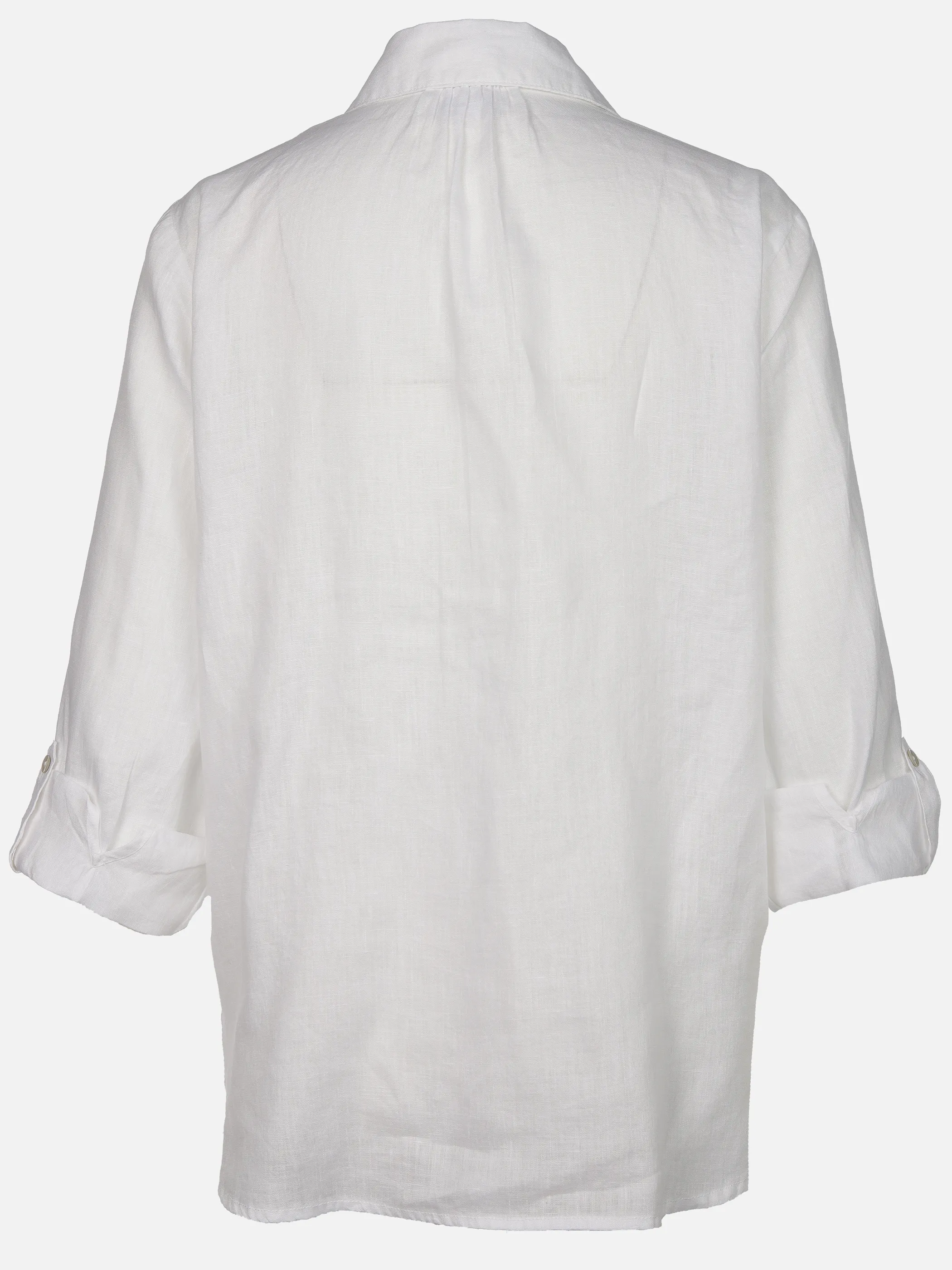Lisa Tossa Da-Bluse aus Leinen Weiß 905719 WEIß 2