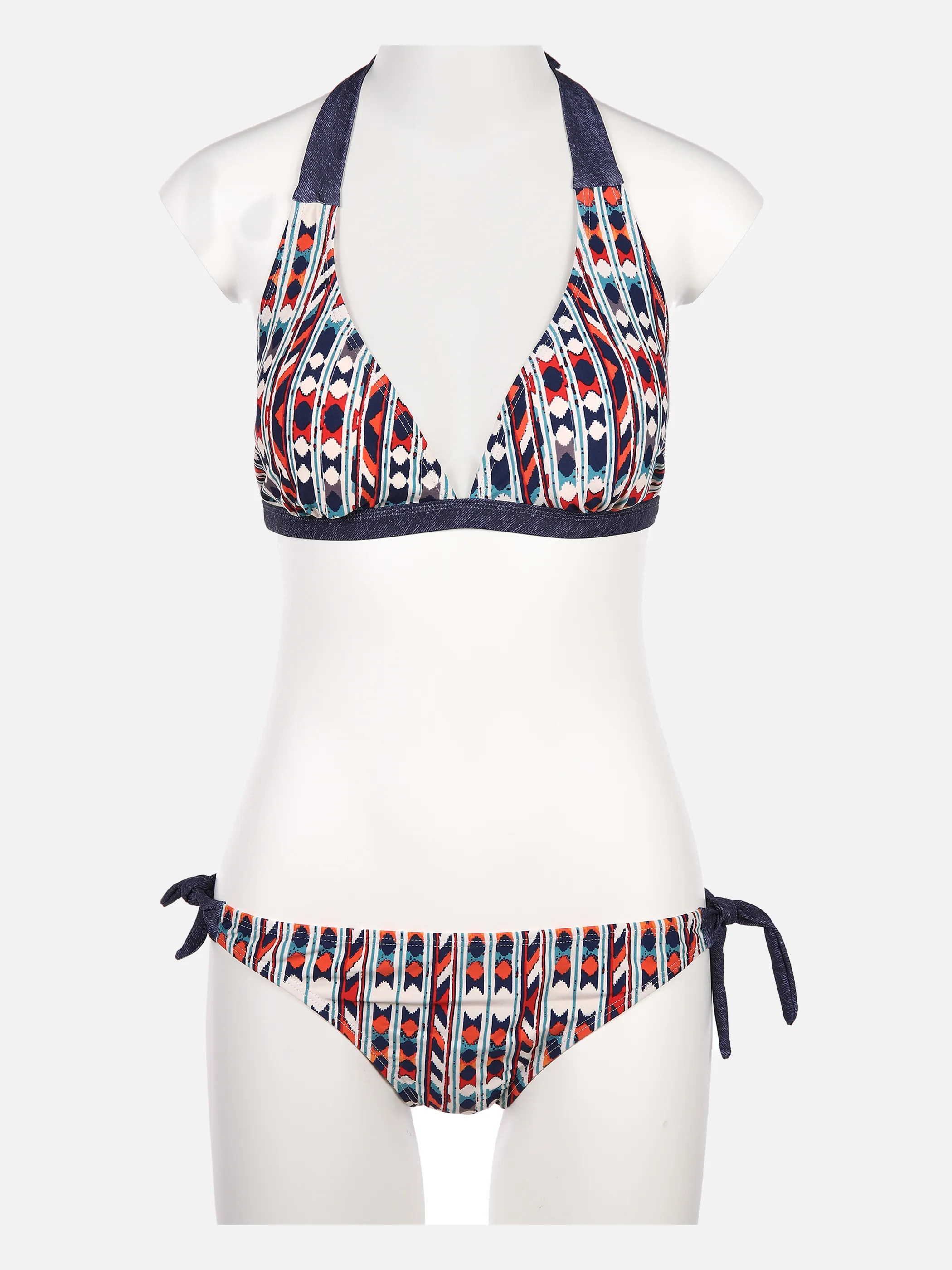 Grinario Sports Da-Neckholder-Bikini-Set Weiß 851201 OFFWHITE 1