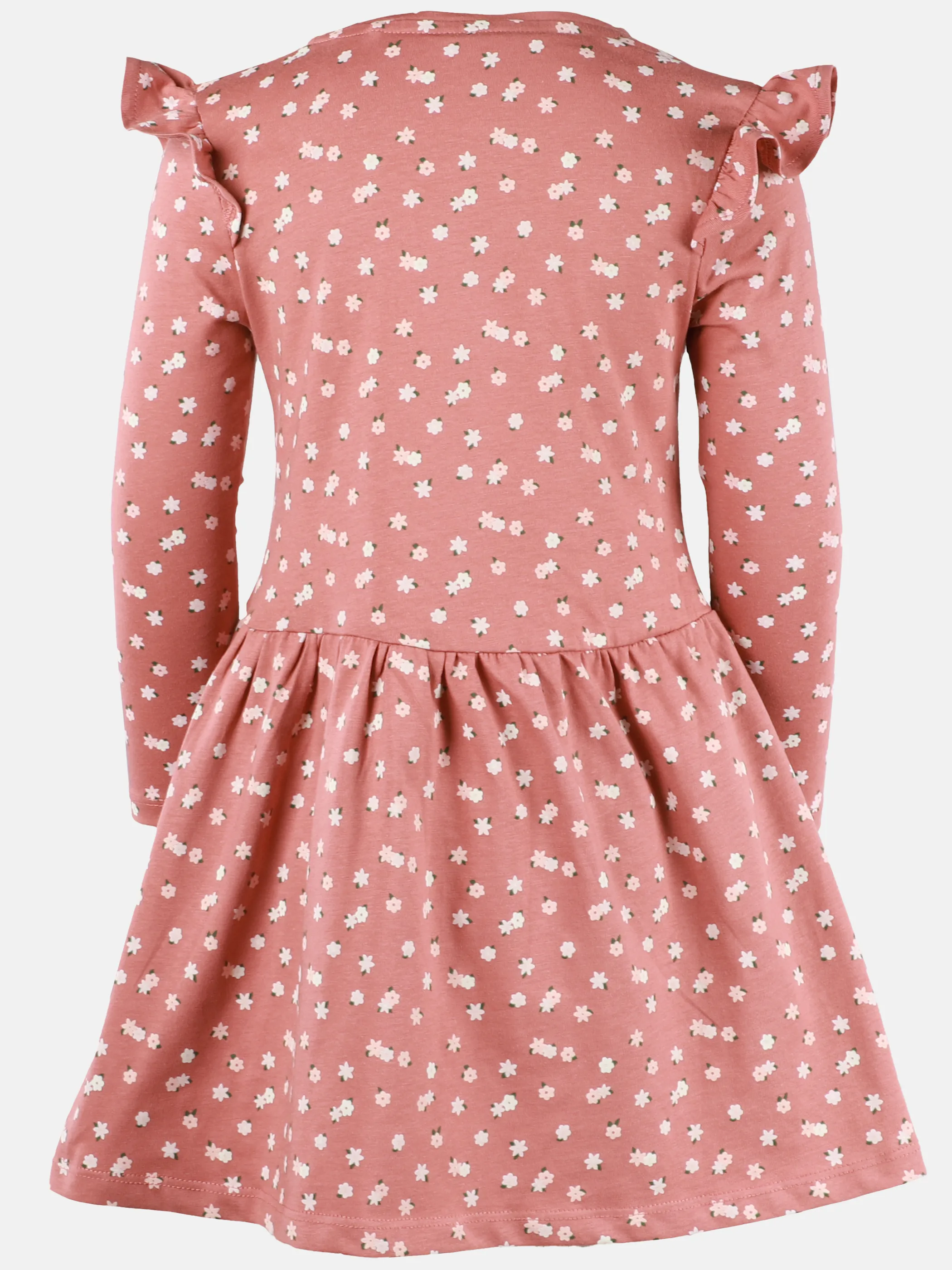 One Way KM  Kleid longsleeve mit Blumen AOP in rot Rot 913598 ROT 2