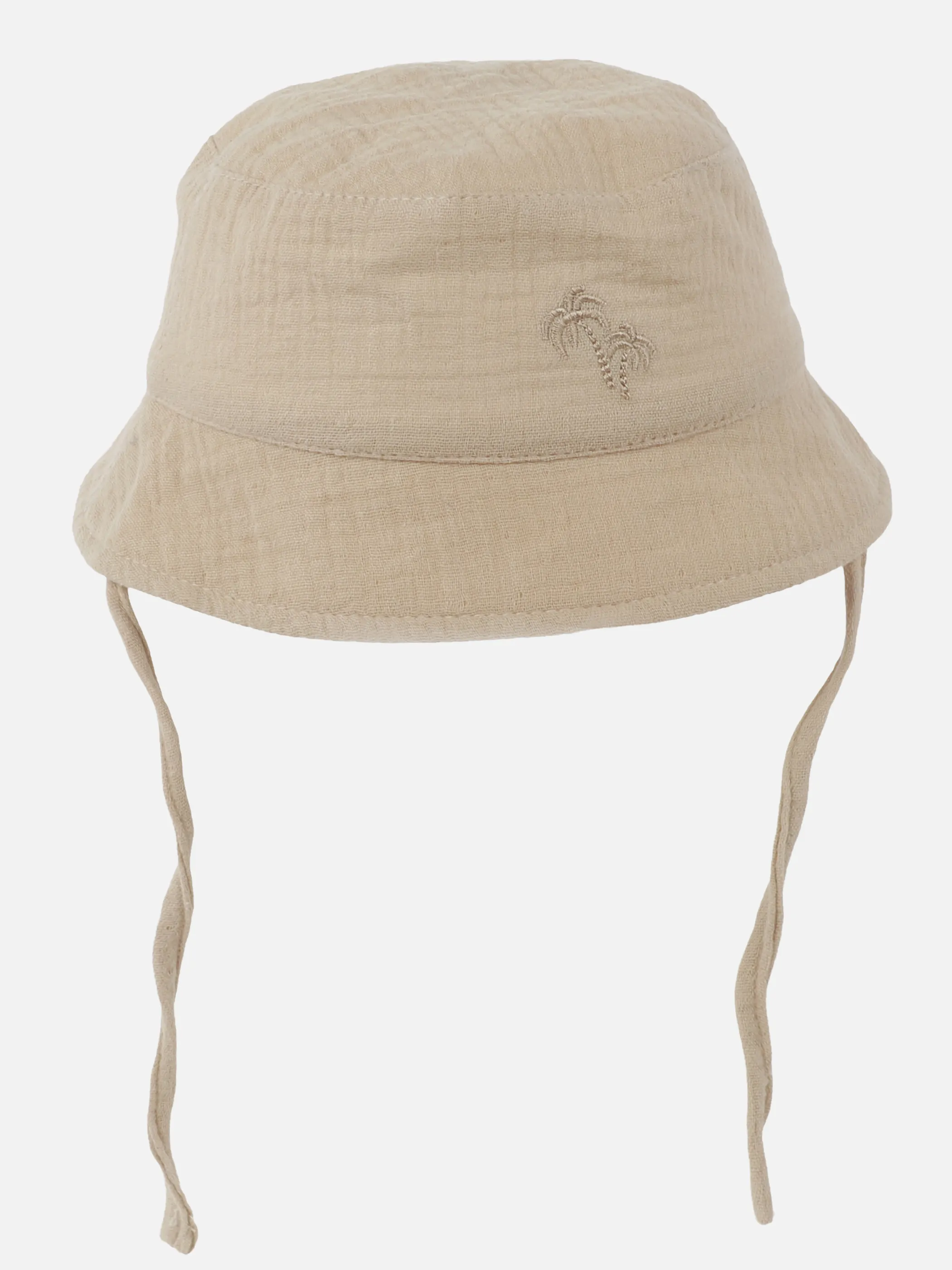 Bubble Gum BJ-Sonnenhut aus Seersucker Beige 923309 BEIGE 1