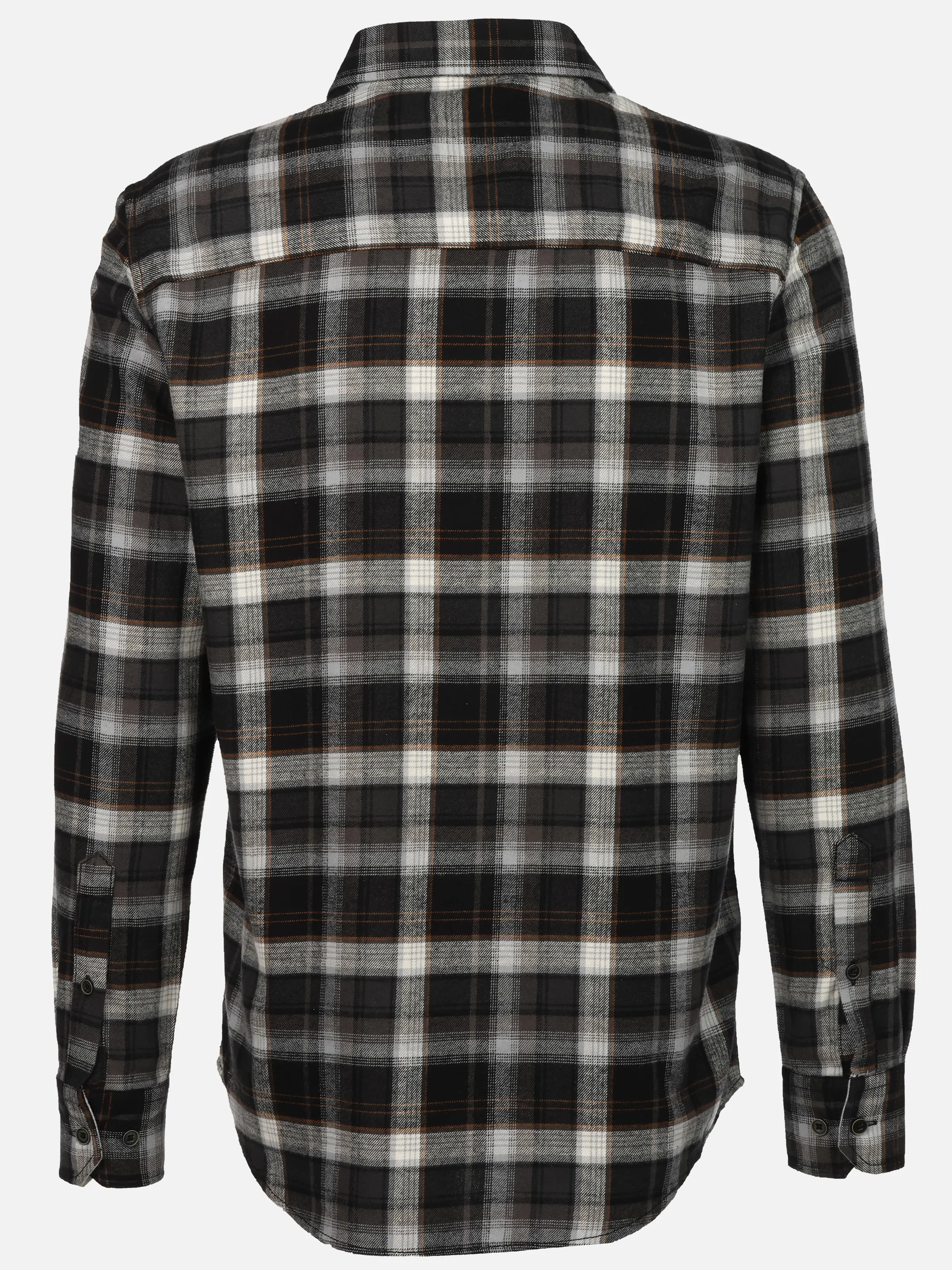 Jim Spencer He. Flanellhemd 1/1 Arm Premium Schwarz 915563 BLACK MEL 2 Jim Spencer He. Flanellhemd 1/1 Arm Premium Schwarz 915563 BLACK MEL 2