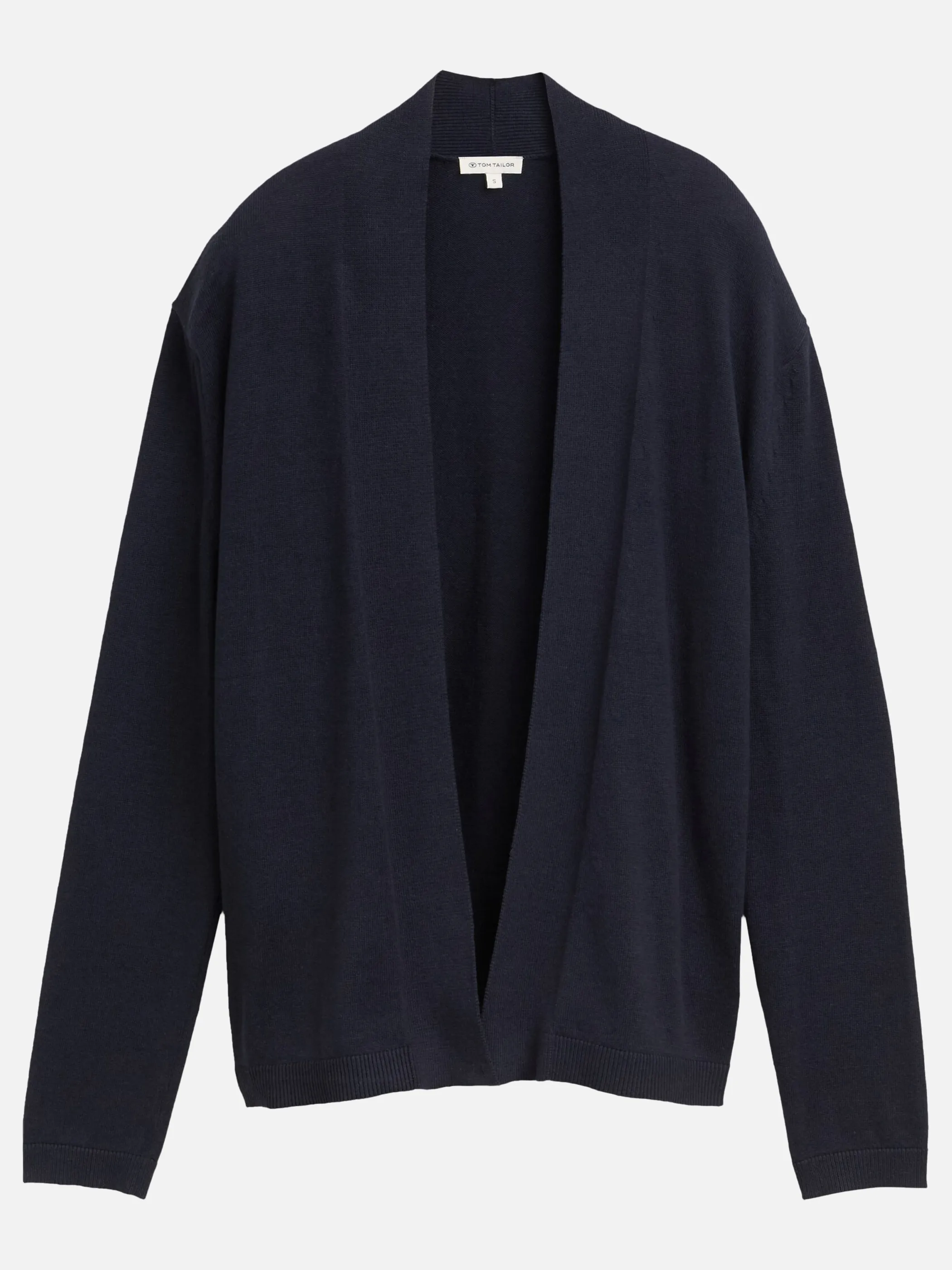 Tom Tailor 1045825 knit basic open cardigan Blau 903067 10668 1