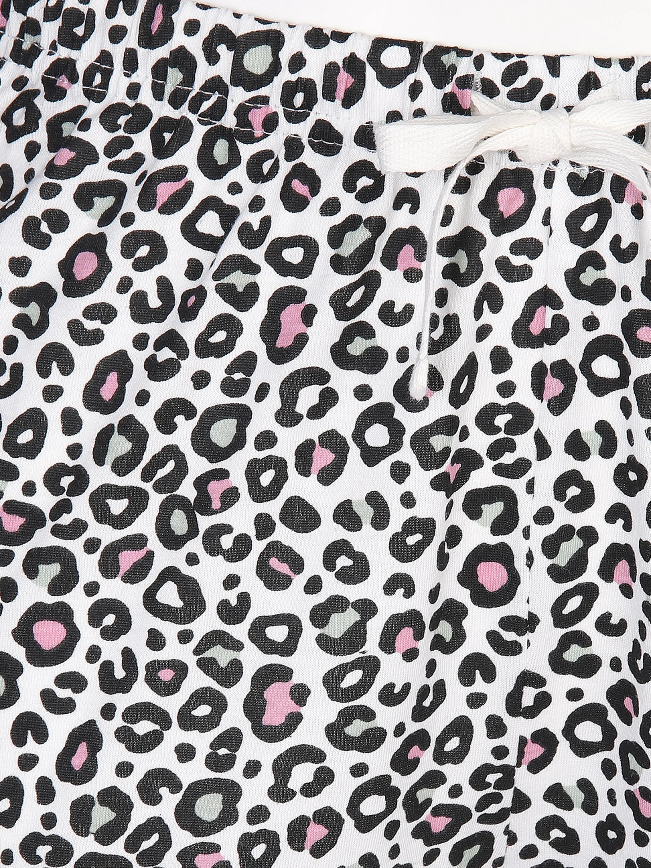 Sure Da. Schlafhose lang Leo Print Weiß 868580 ECRU 3 Sure Da. Schlafhose lang Leo Print Weiß 868580 ECRU 3