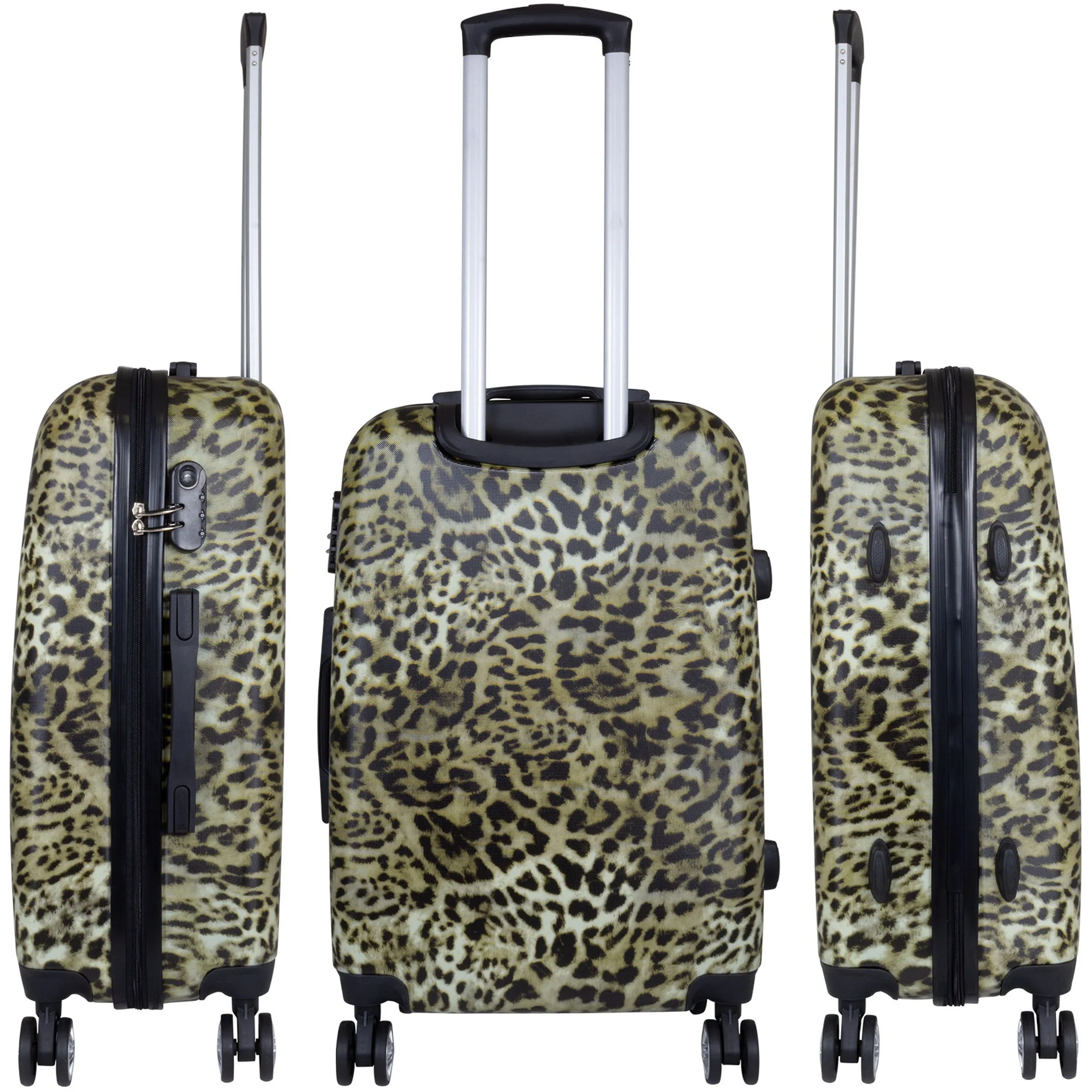Monopol Koffer Leopard 89L 75x52x28 Schwarz 894509 SCHWARZ 2 Monopol Koffer Leopard 89L 75x52x28 Schwarz 894509 SCHWARZ 2