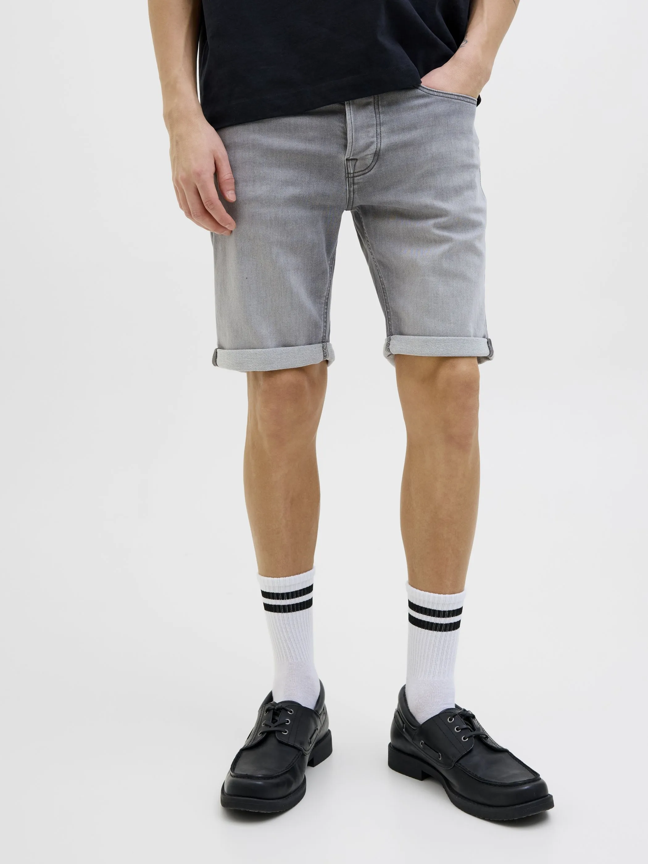 Jack Jones 12269502 JJIRICK JJICON I.K. S Grau 903415 188778 3