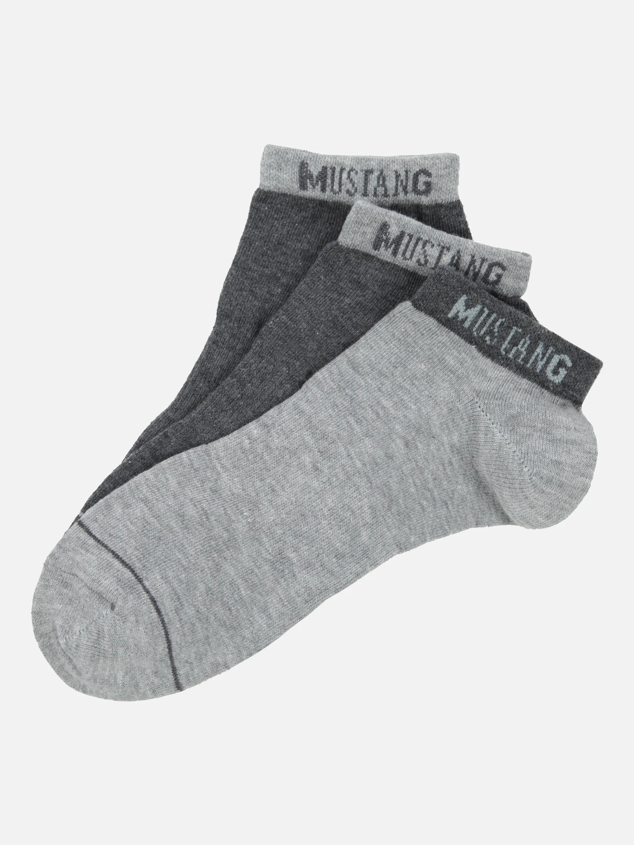 Mustang MU33031 He-Sneaker 3er organic Grau 861710 9703 1