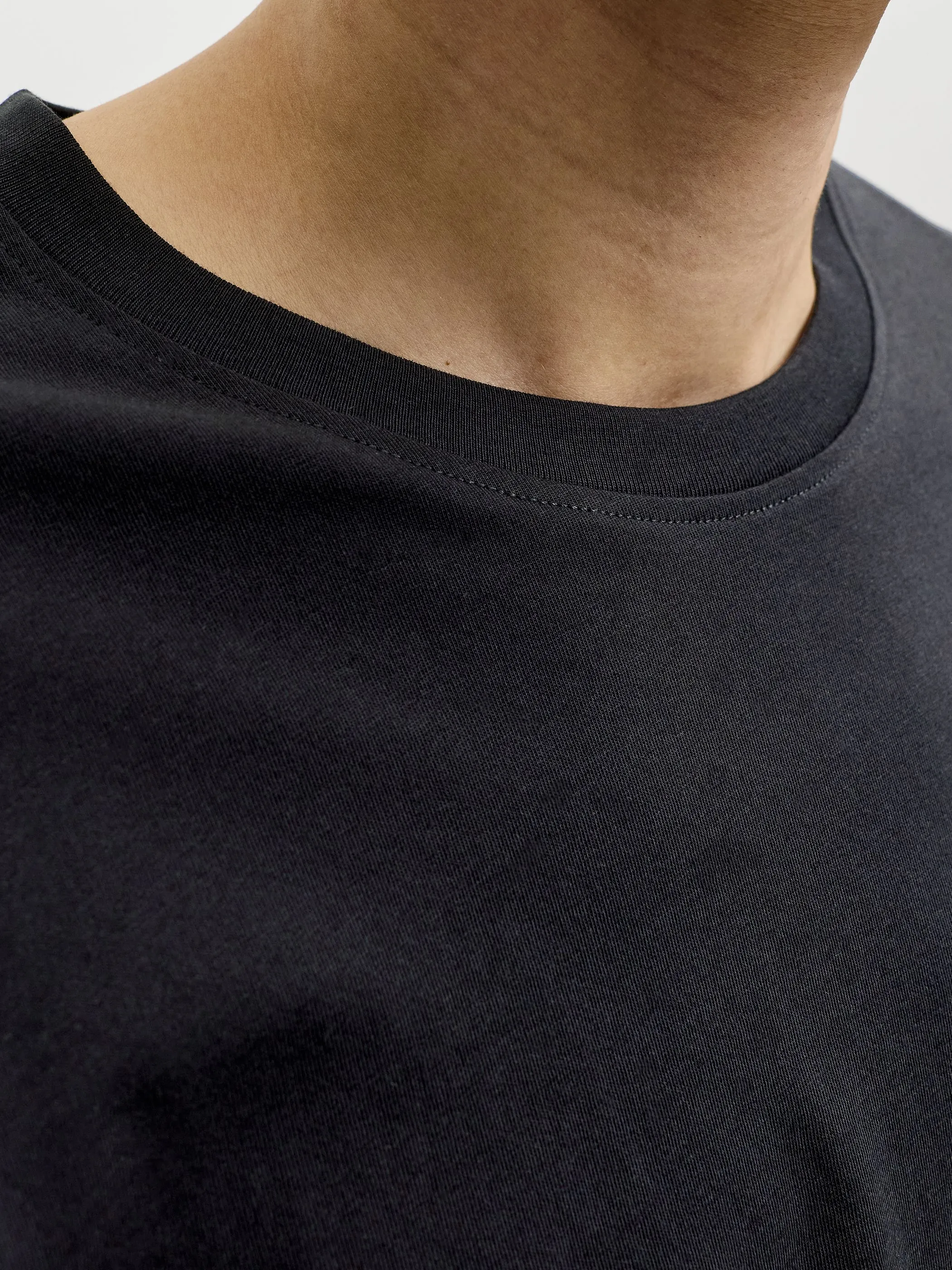 Jack Jones 12234746 JJESTAR JJ TEE SS NOO Schwarz 886675 178012