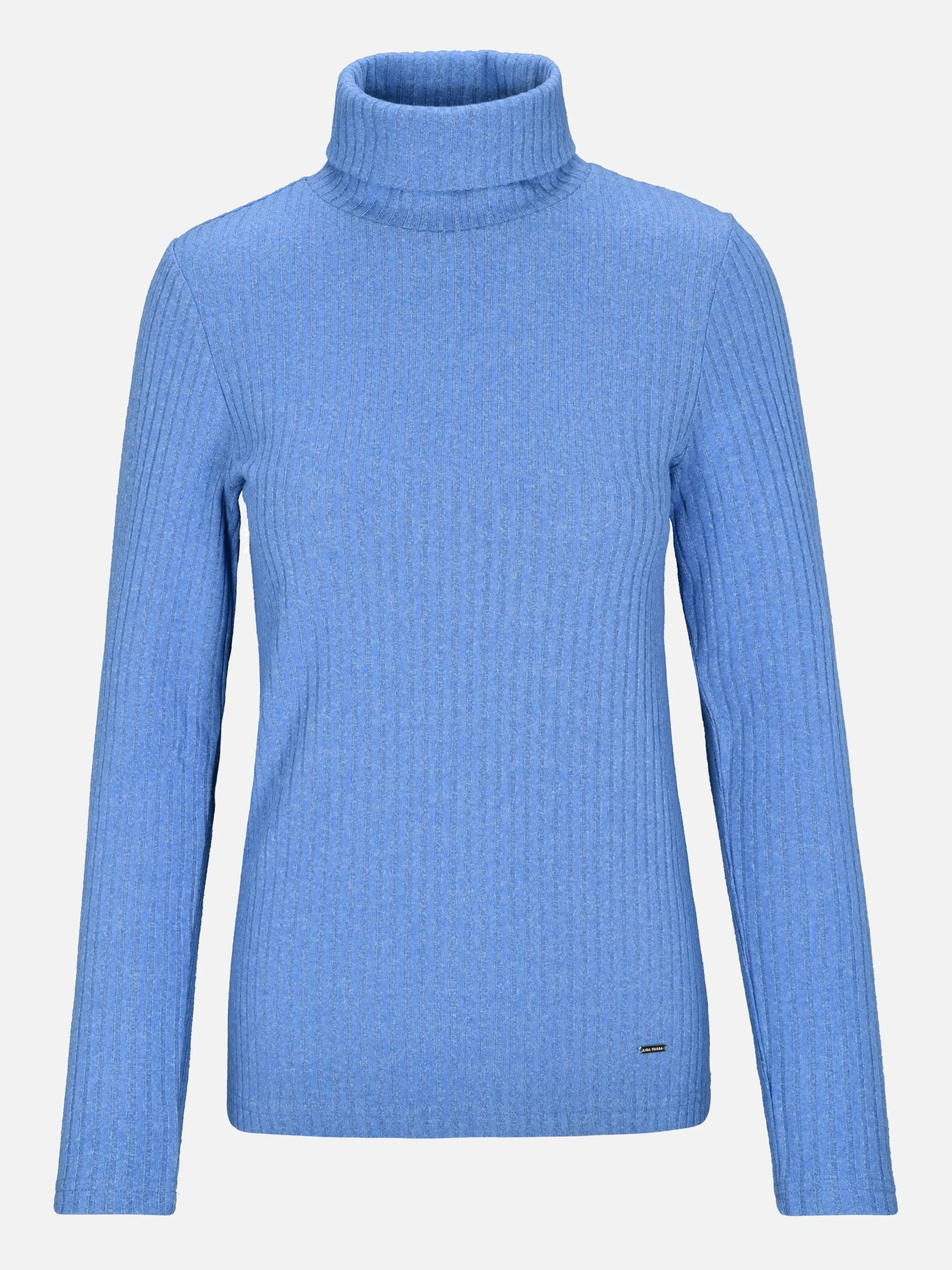 Lisa Tossa Da-Rib Rollneck Blau 933631 655 1