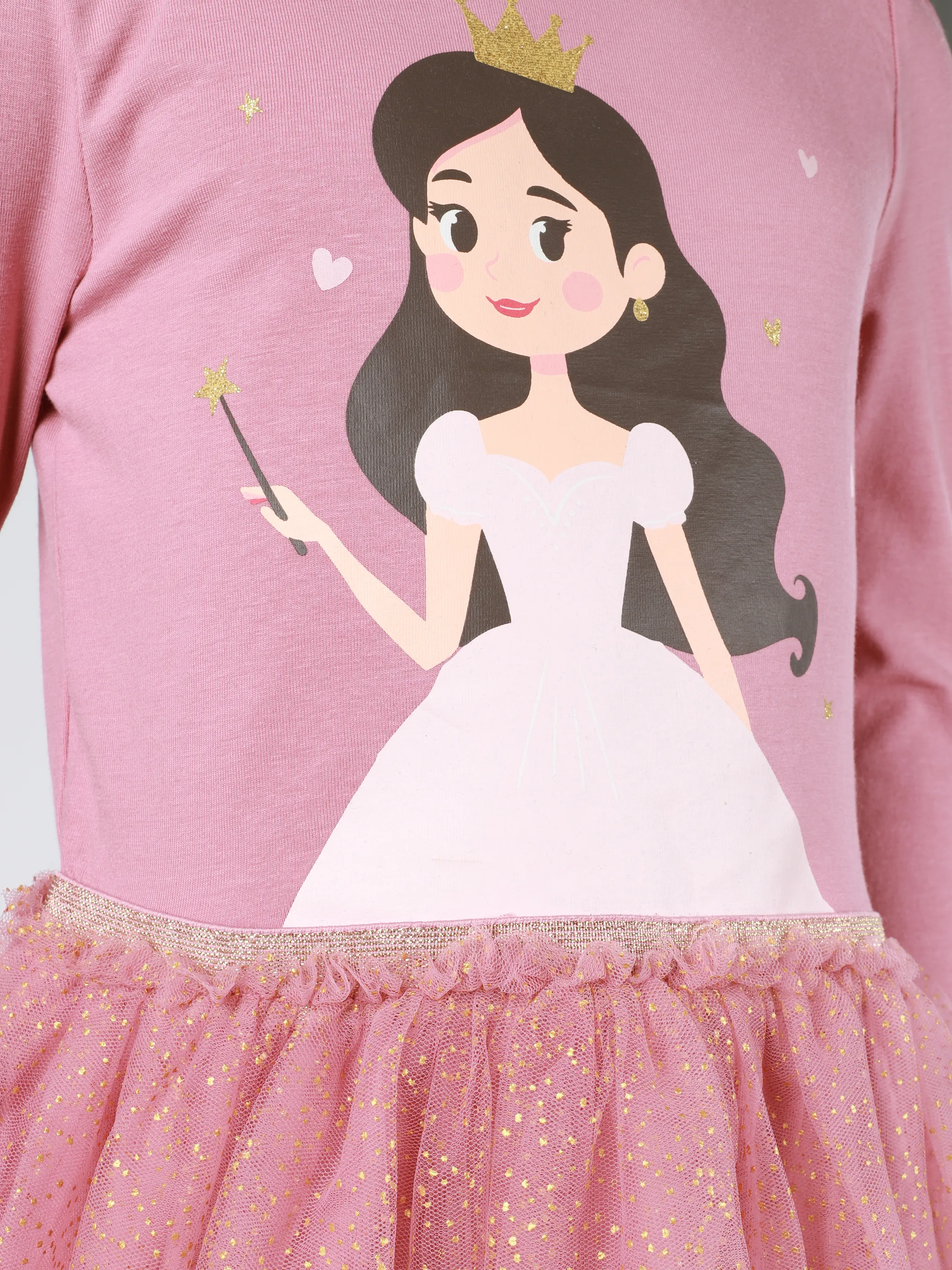 One Way KM Kleid+Tasche Prinzessin FP in altrosa Rosa 932648 ROSA 4