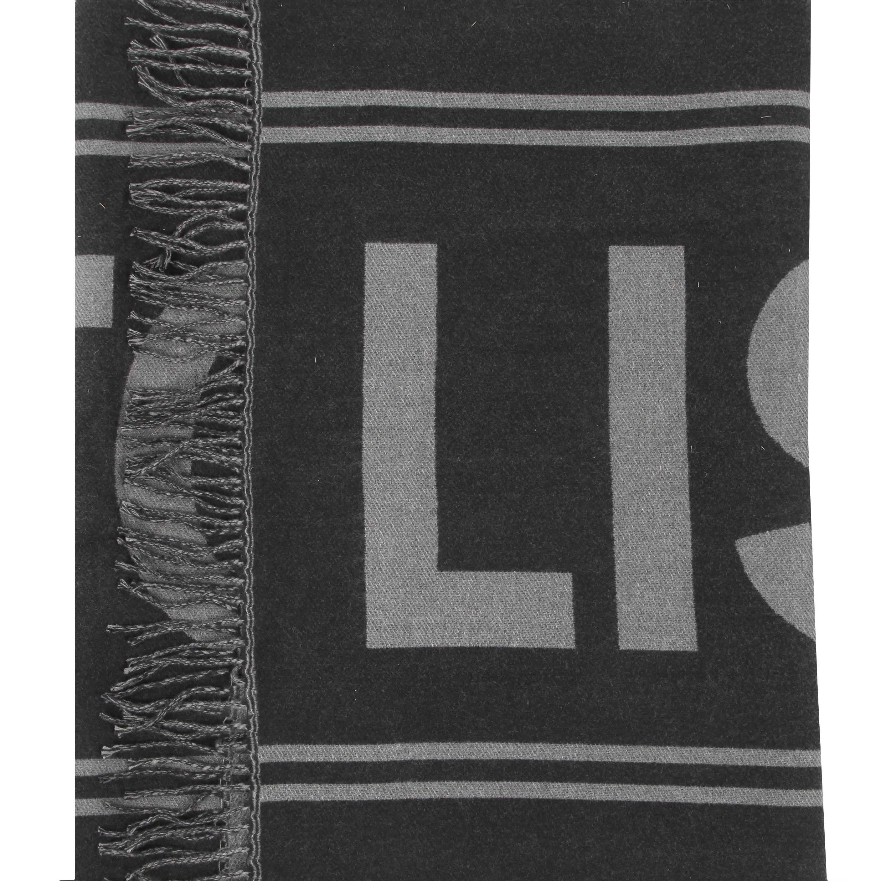Lisa Tossa Da-Schal m. LT Logo Grau 881750 ANTHRA/SW 2