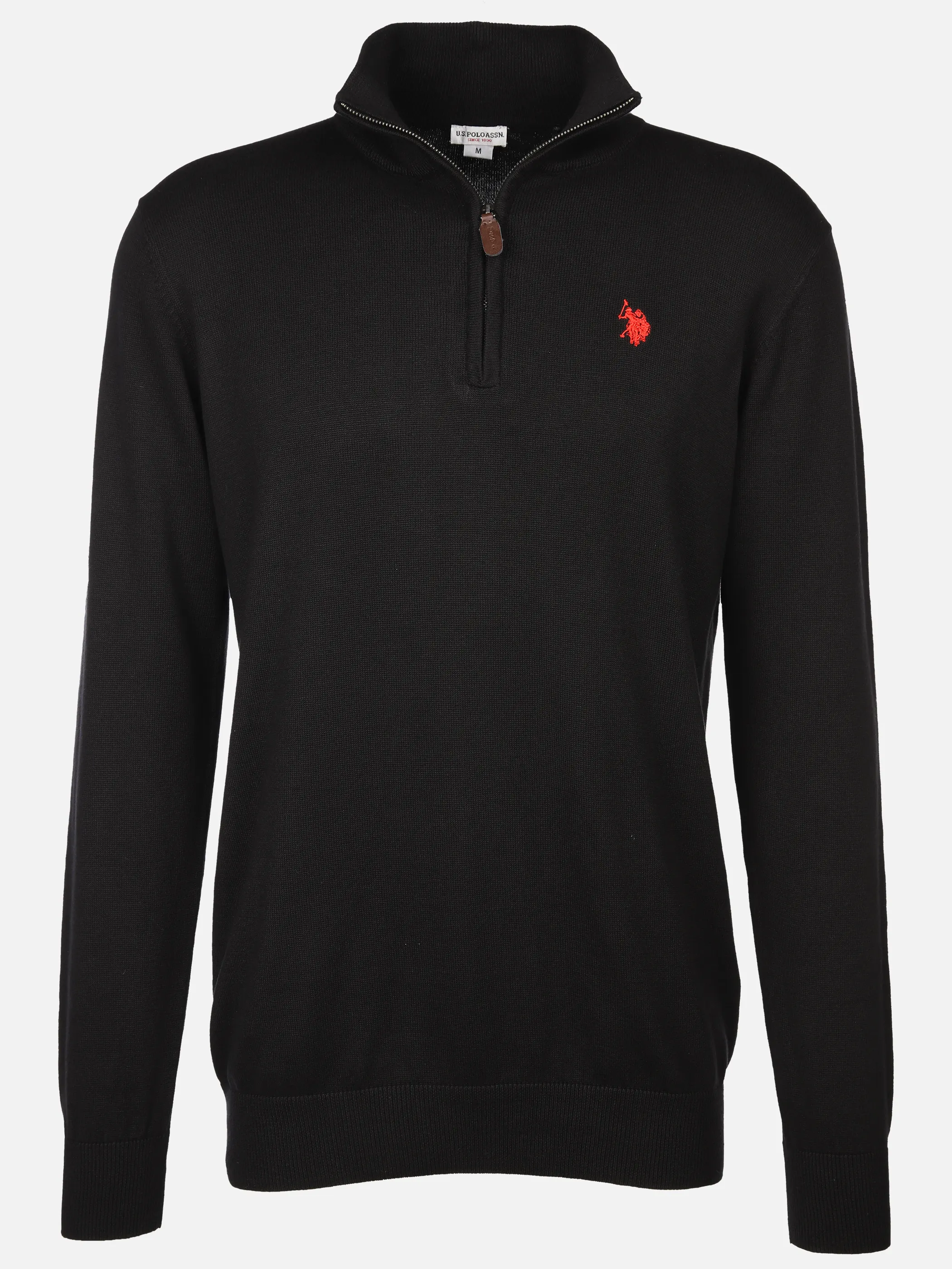 U.S. Polo Assn. He. Stricktroyer Zip Schwarz 900813 191 BLACK 1 U.S. Polo Assn. He. Stricktroyer Zip Schwarz 900813 191 BLACK 1